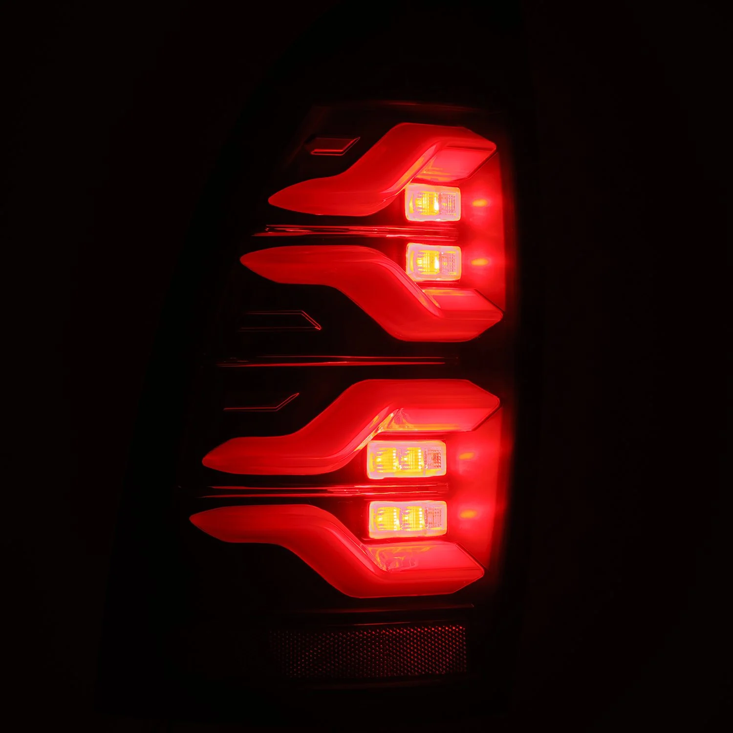 05-15 Toyota Tacoma LUXX-Series LED Tail Lights Black - Image 9