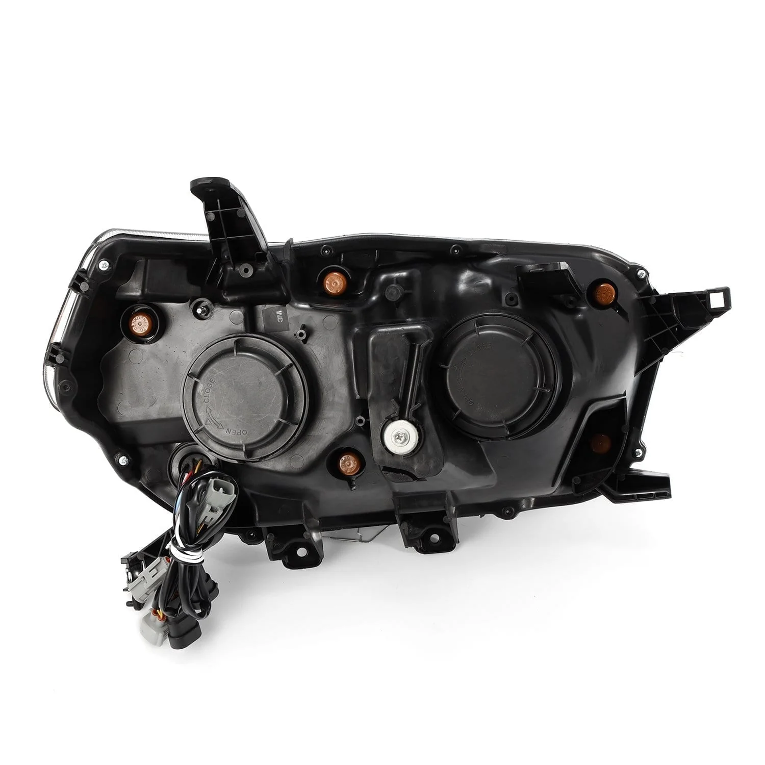 10-13 Toyota 4Runner PRO-Series Projector Headlights Black - Image 10