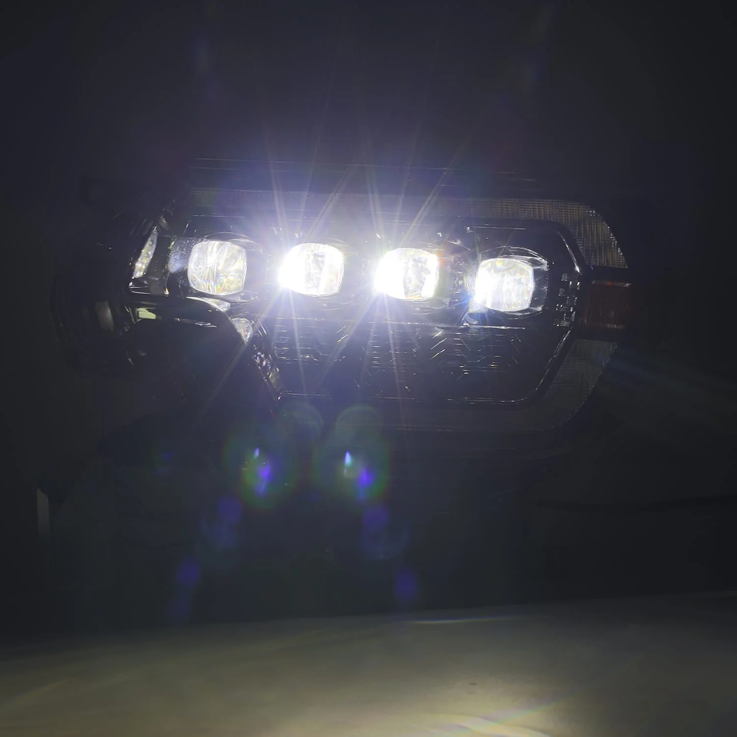 12-15 Toyota Tacoma NOVA-Series LED Projector Headlights Alpha-Black - Image 6