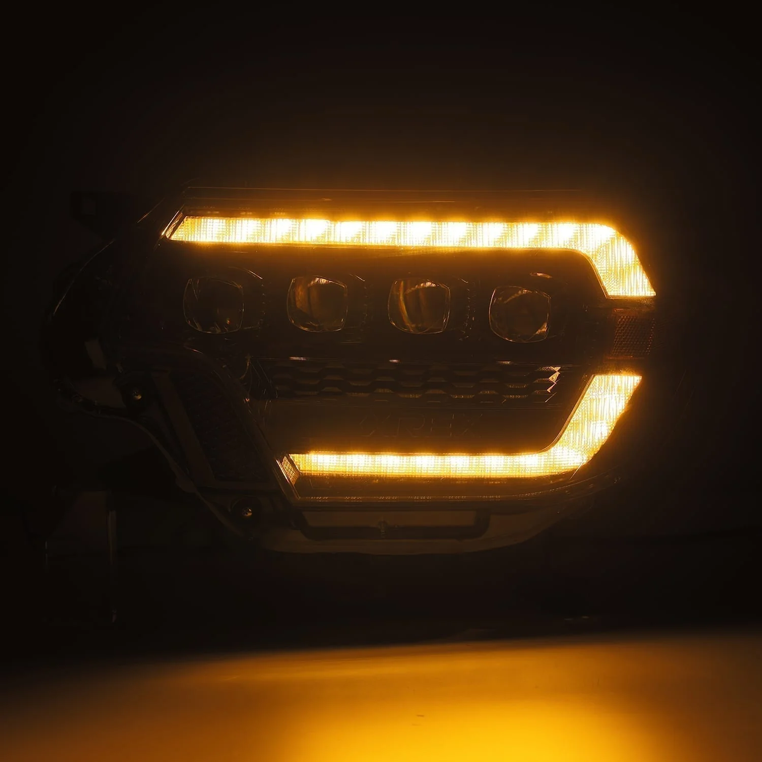 12-15 Toyota Tacoma NOVA-Series LED Projector Headlights Black - Image 8