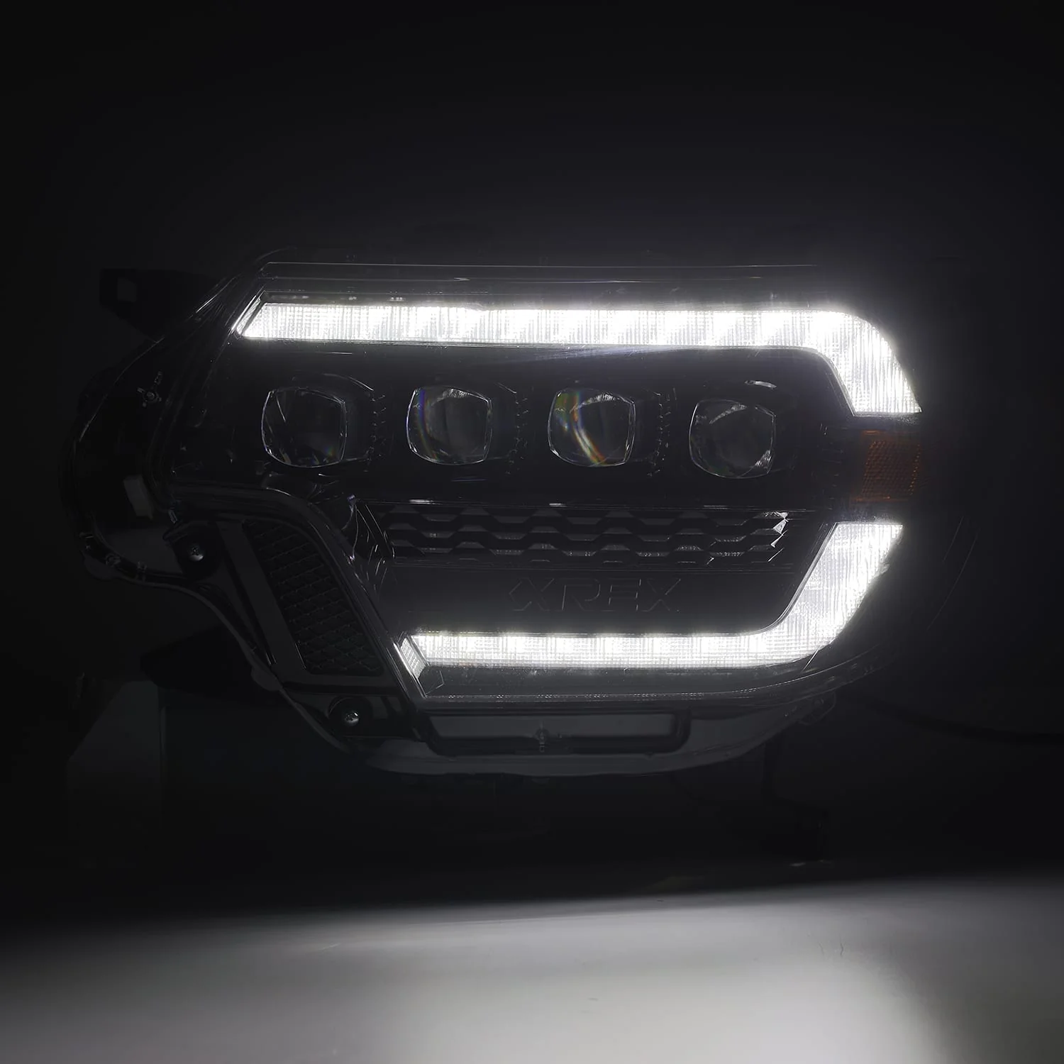 12-15 Toyota Tacoma NOVA-Series LED Projector Headlights Black - Image 9