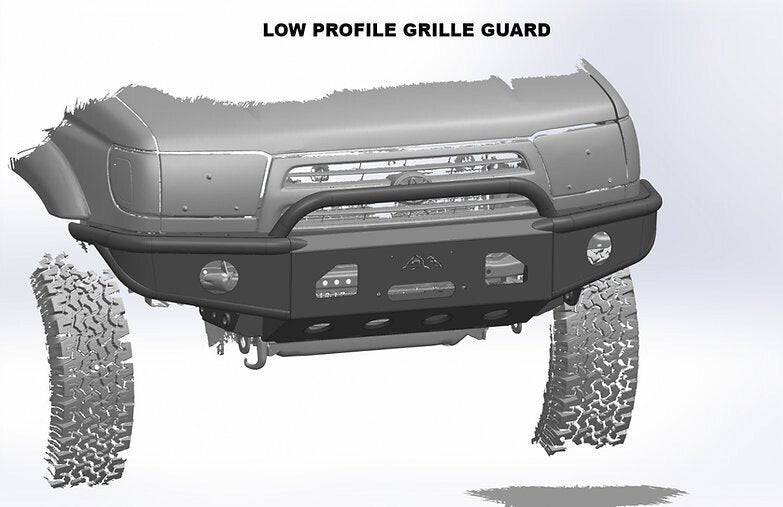 1996-2002 3rd Gen 4Runner Open Wing Hybrid Front Bumper - Image 6