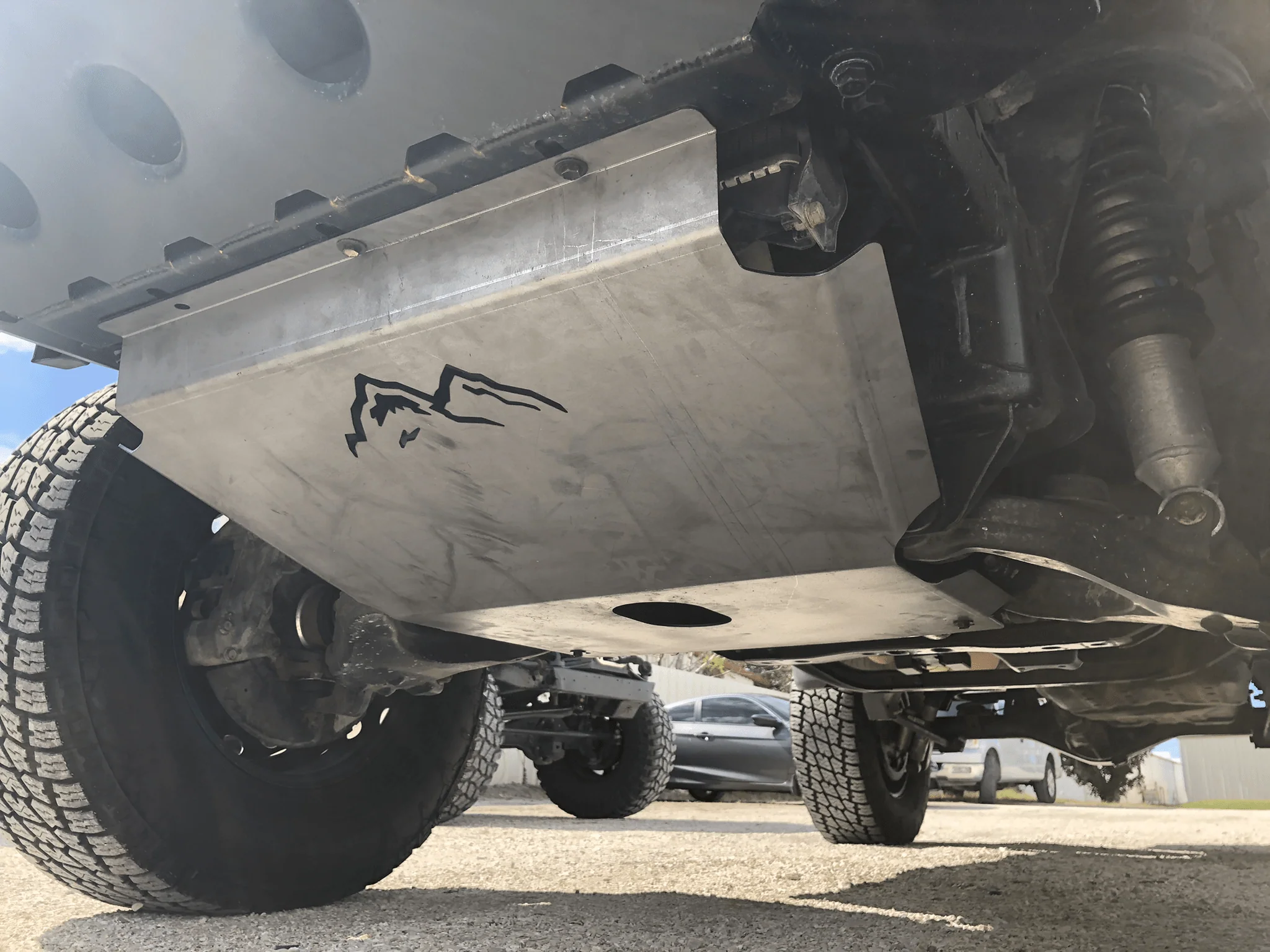 1996-2002 3rd Gen 4Runner Steel Skid Plate - Image 3