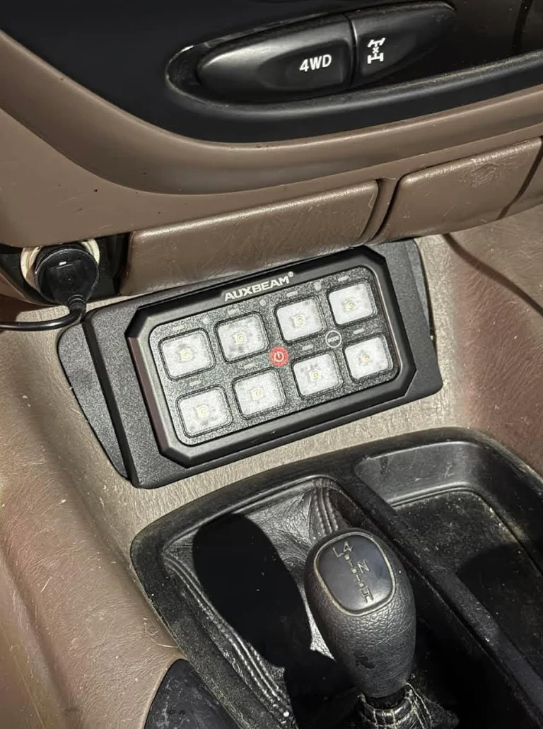 2001-2007 Toyota Sequoia/Tundra Auxbeam 8/8XL Dash Switch Panel Mount - Image 2