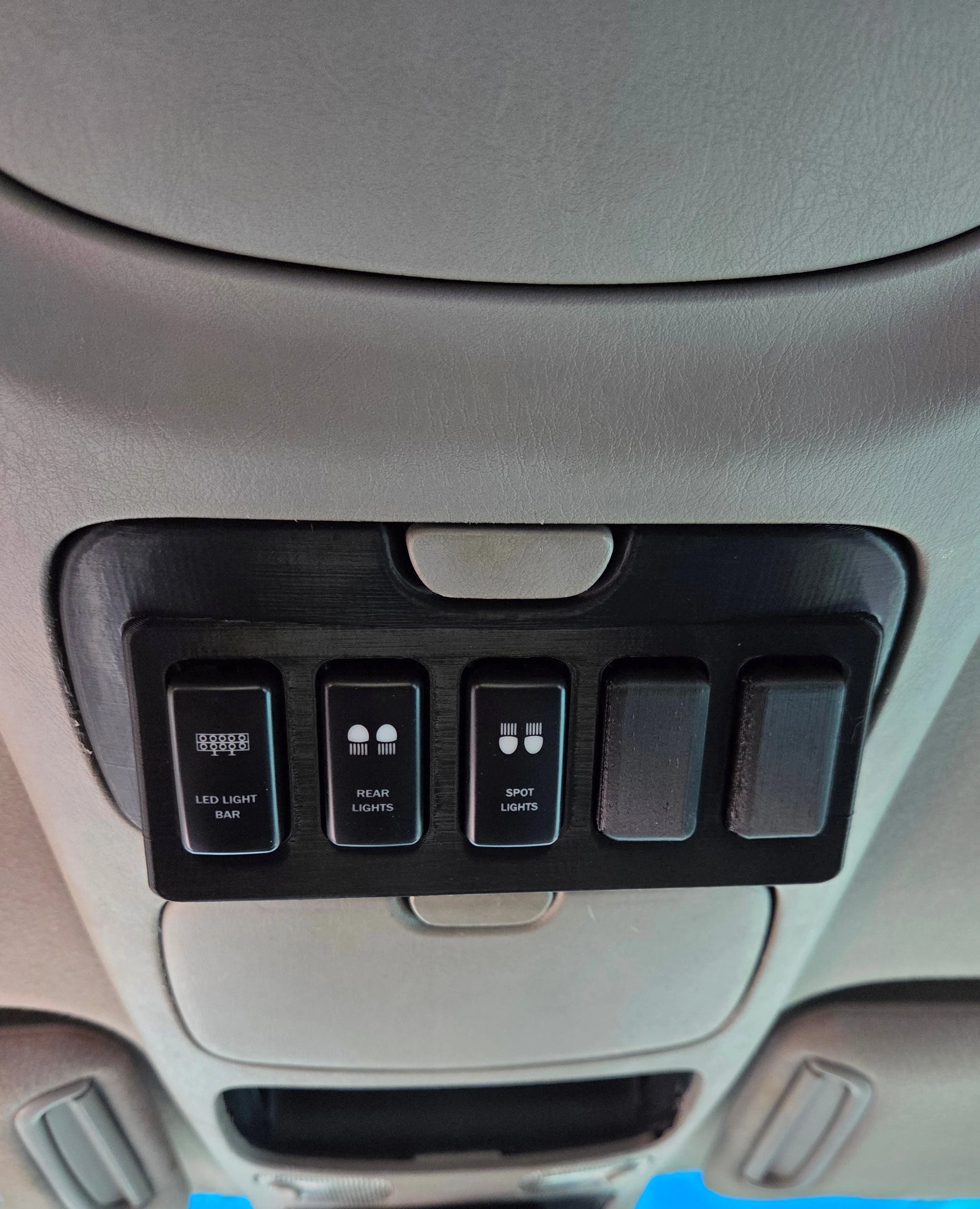 2001-2007 Toyota Sequoia/Tundra Overhead OEM Style Switch Panel Mount