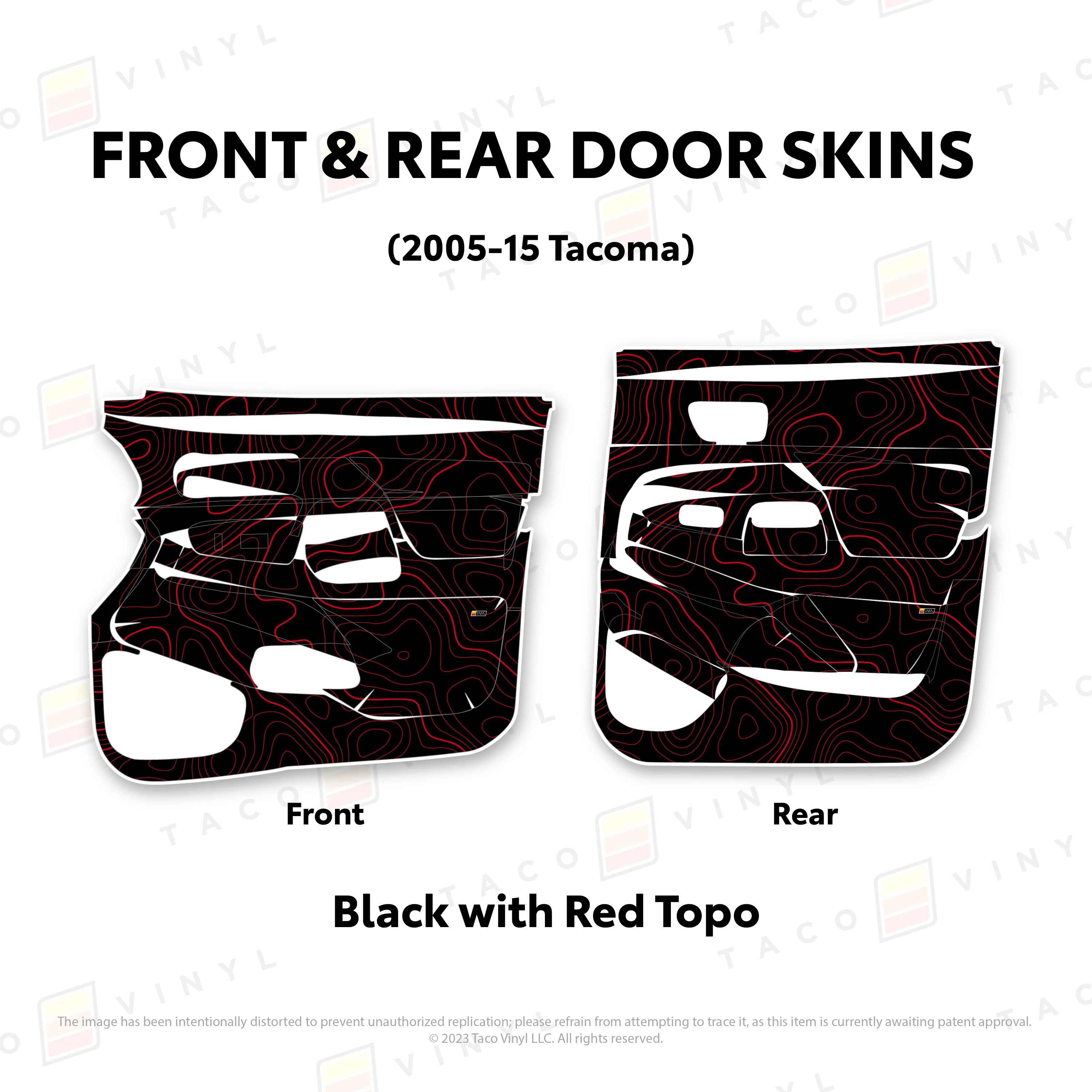 2005-15 Tacoma Door Skins - Image 22