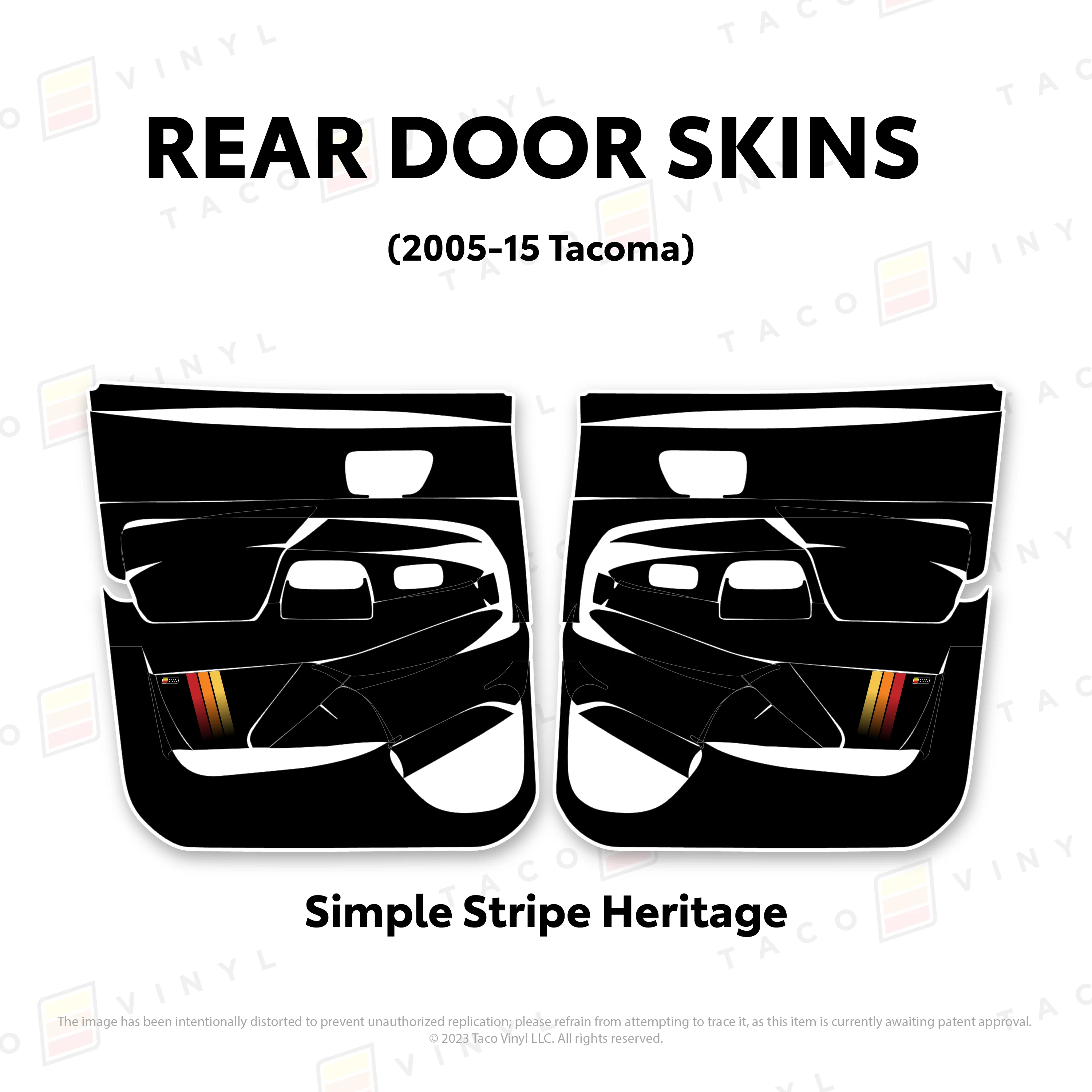 2005-15 Tacoma Door Skins - Image 37