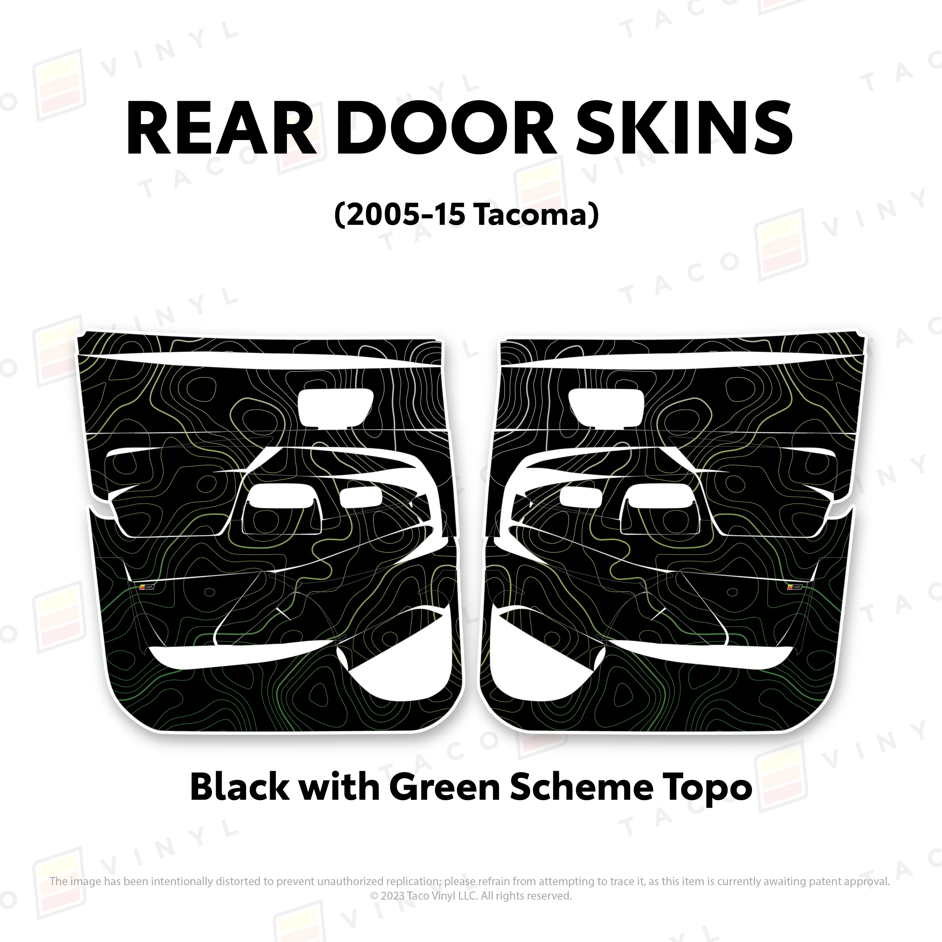 2005-15 Tacoma Door Skins - Image 40