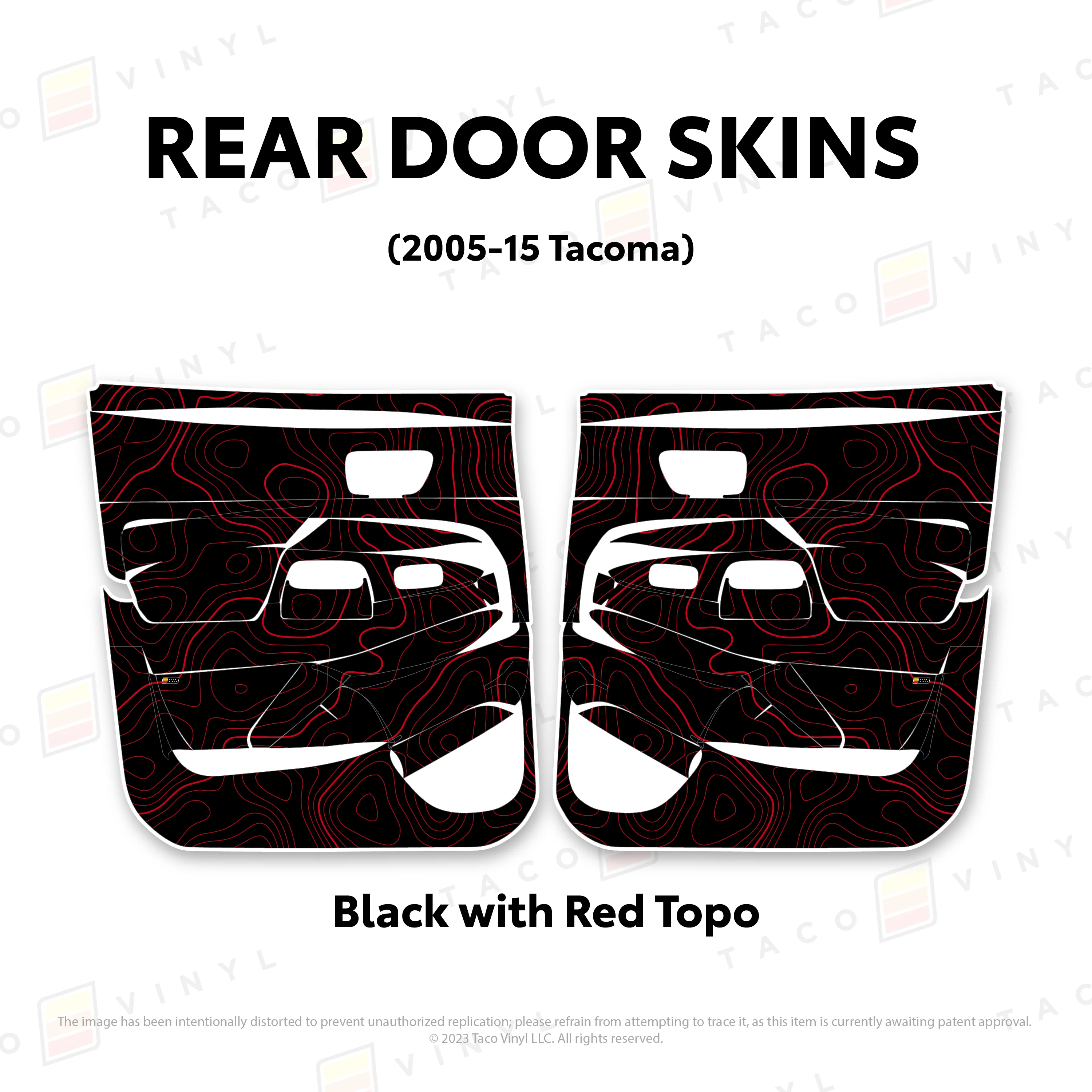 2005-15 Tacoma Door Skins - Image 52