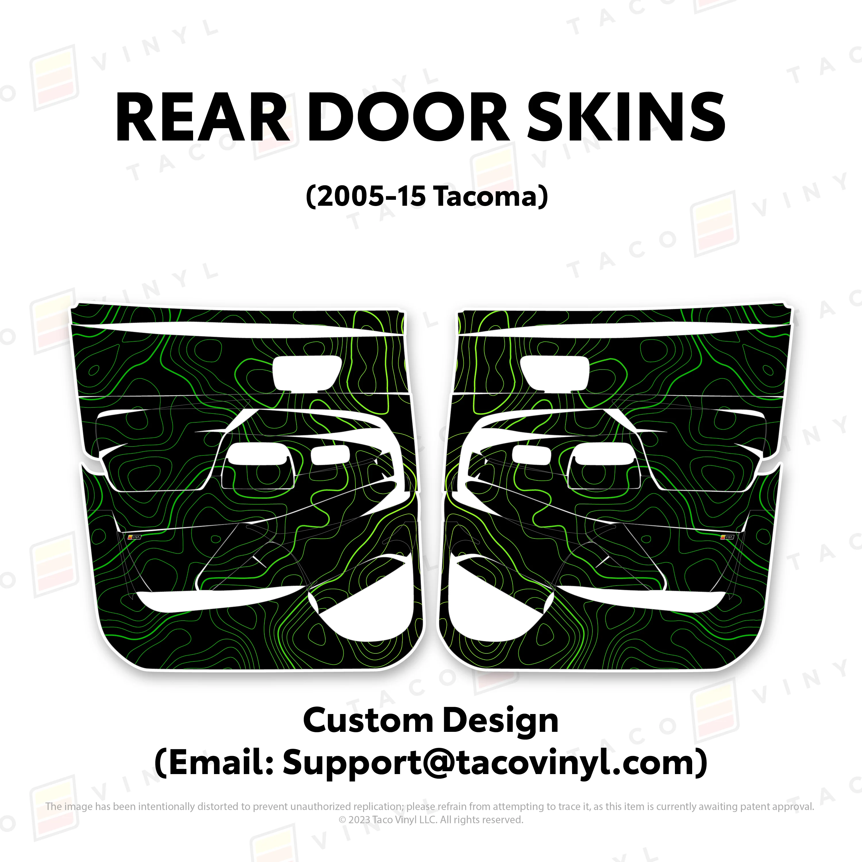 2005-15 Tacoma Door Skins - Image 60
