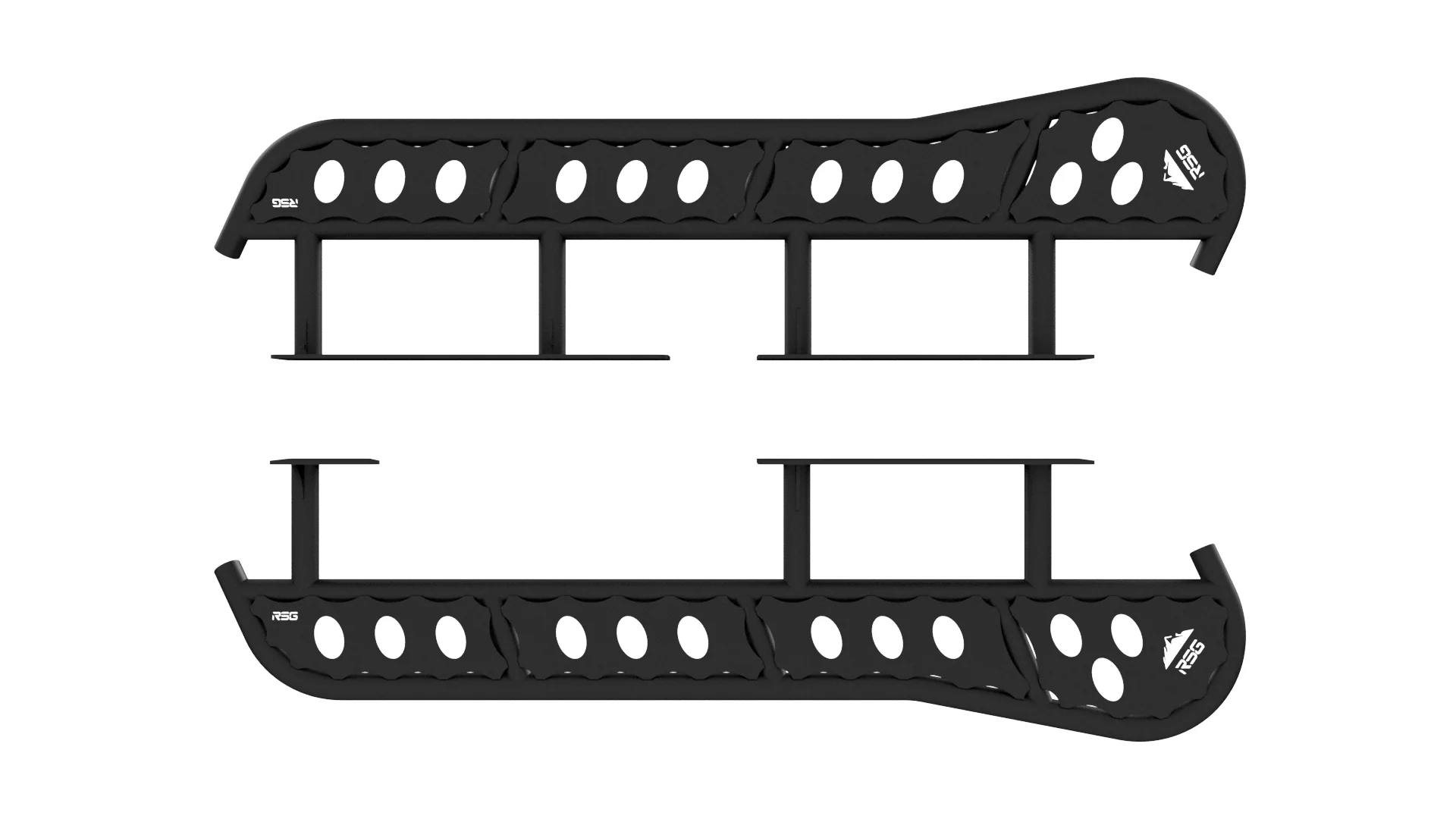2010-2023 Lexus GX460 Angled Sliders With Top Plate - Image 3
