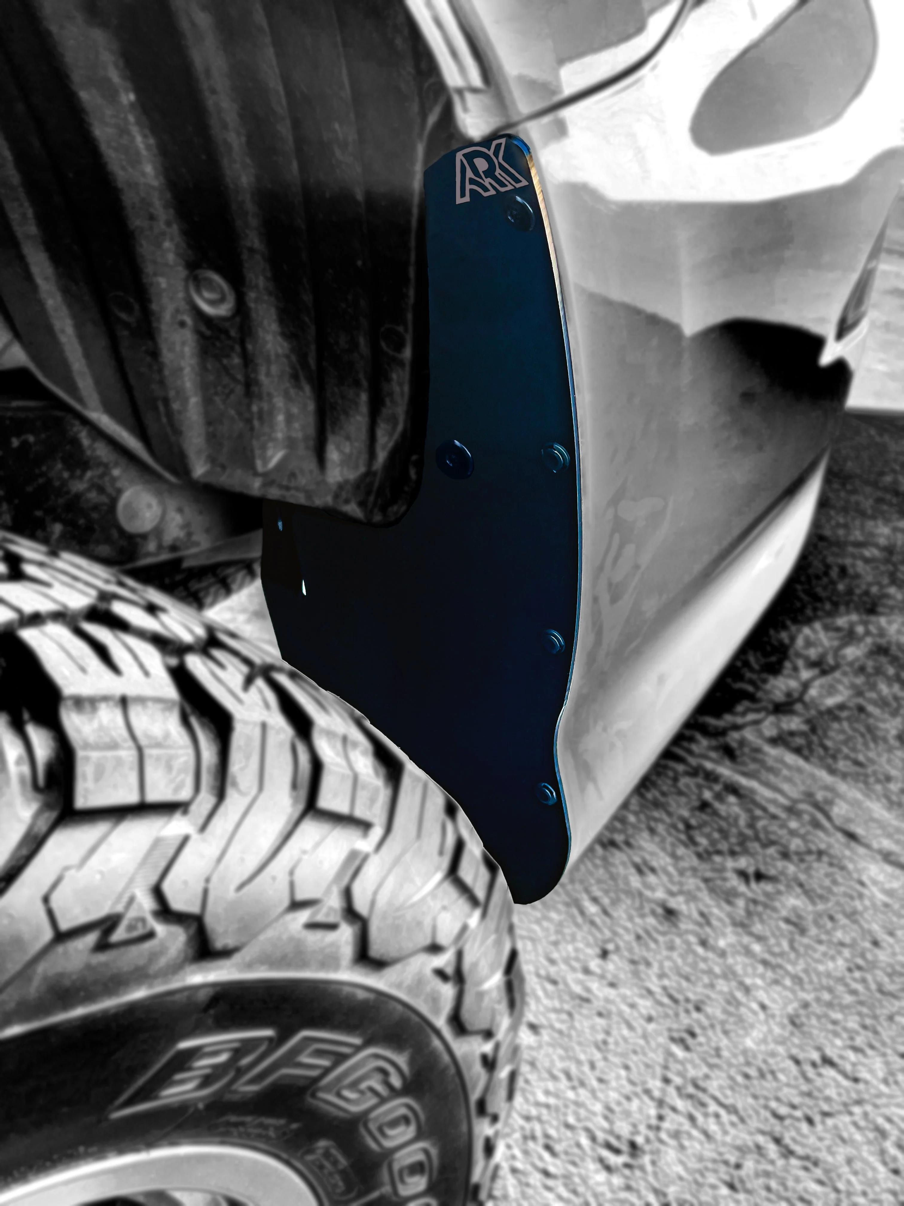 2010-2024 Lexus GX 460 TriXpoly Standard Mud Flap Delete - Rear Only - Image 7