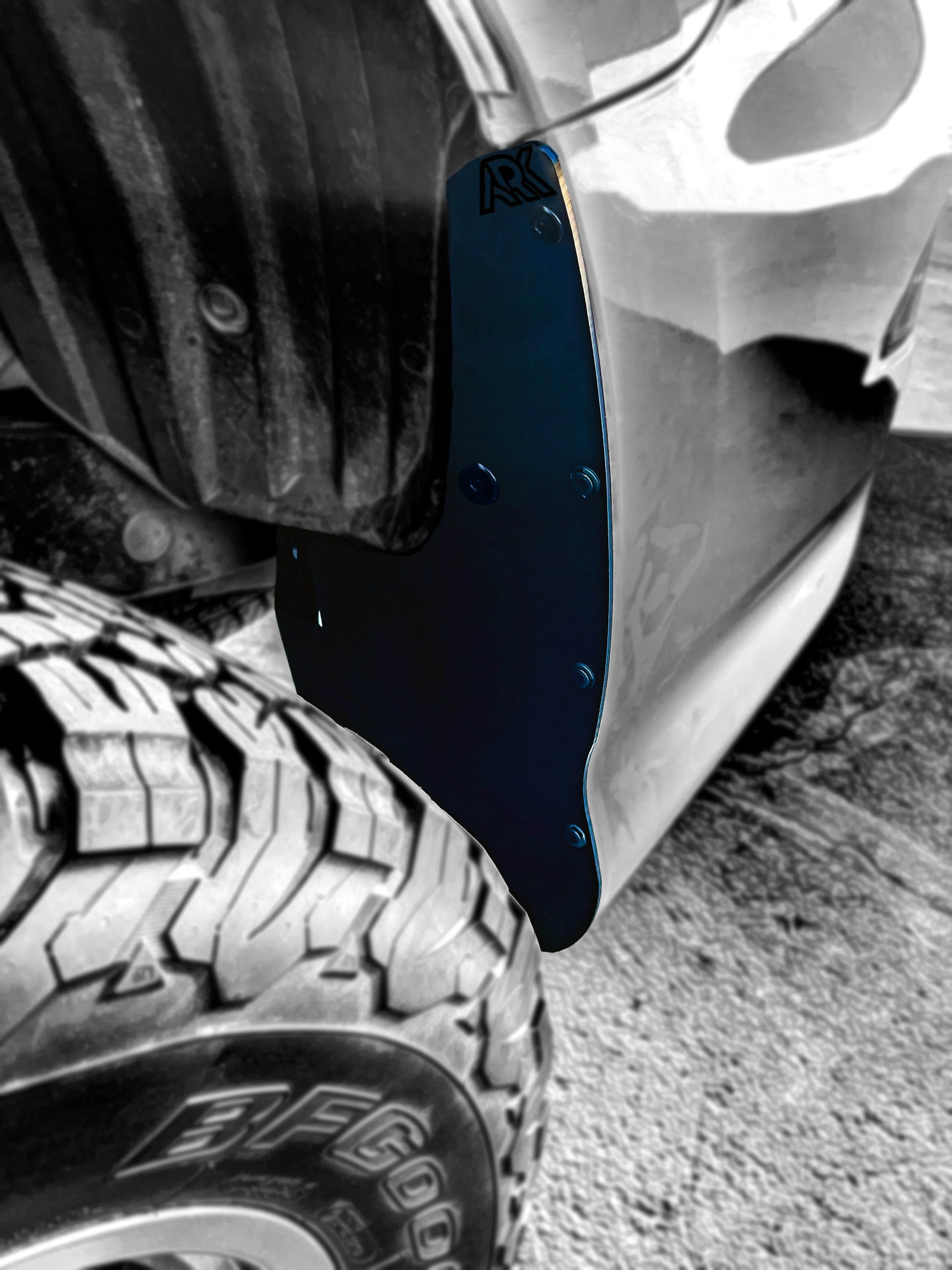 2010-2024 Lexus GX 460 TriXpoly Standard Mud Flap Delete - Rear Only - Image 8