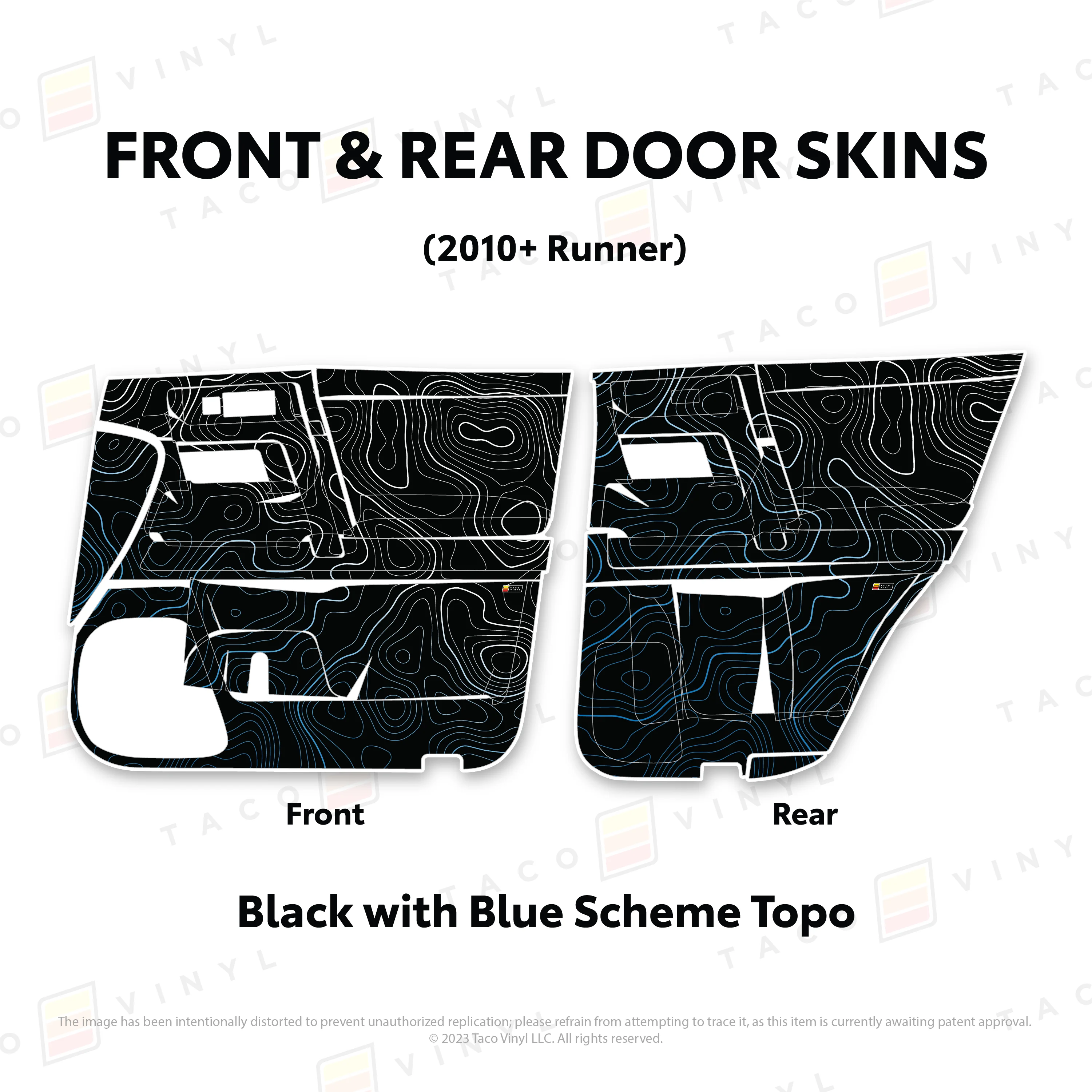 2010-24 4Runner Door Skins - Image 20