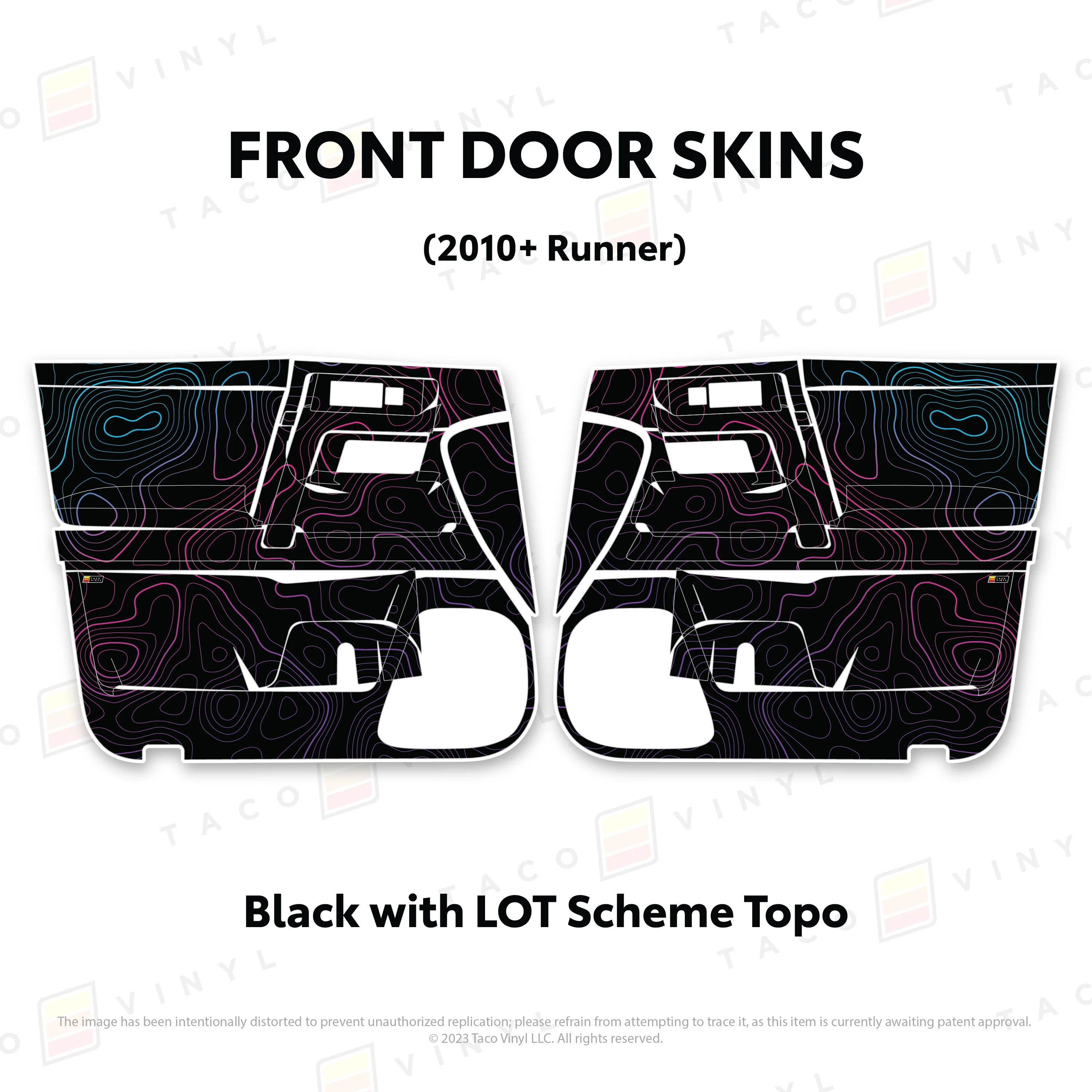 2010-24 4Runner Door Skins - Image 24