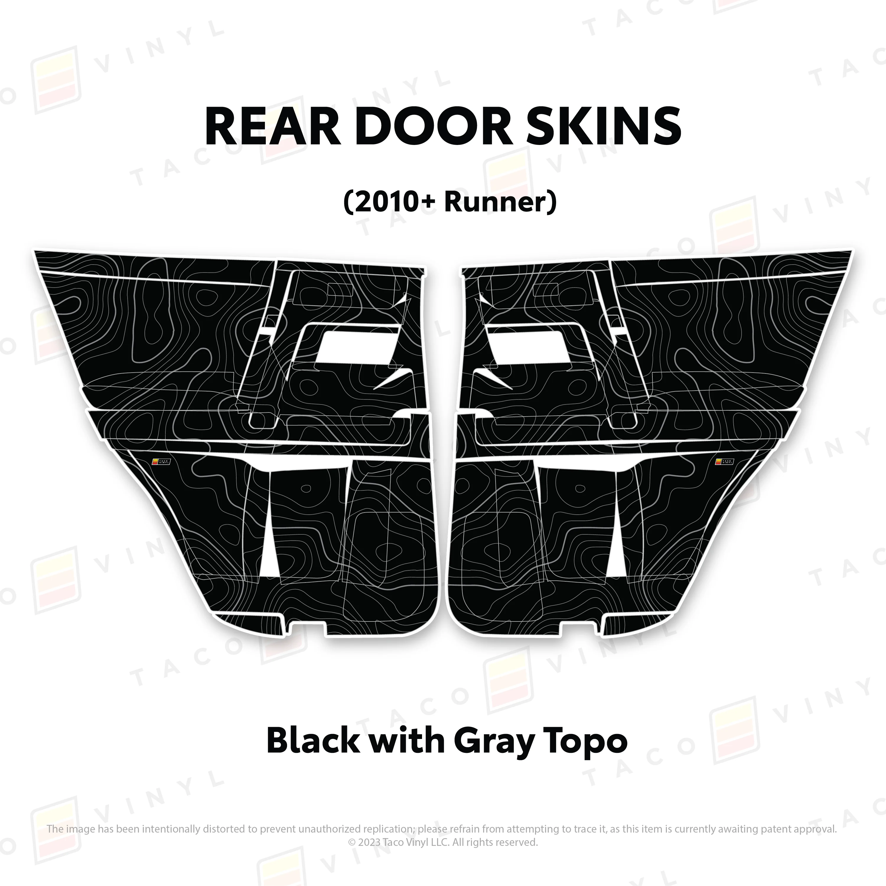 2010-24 4Runner Door Skins - Image 34