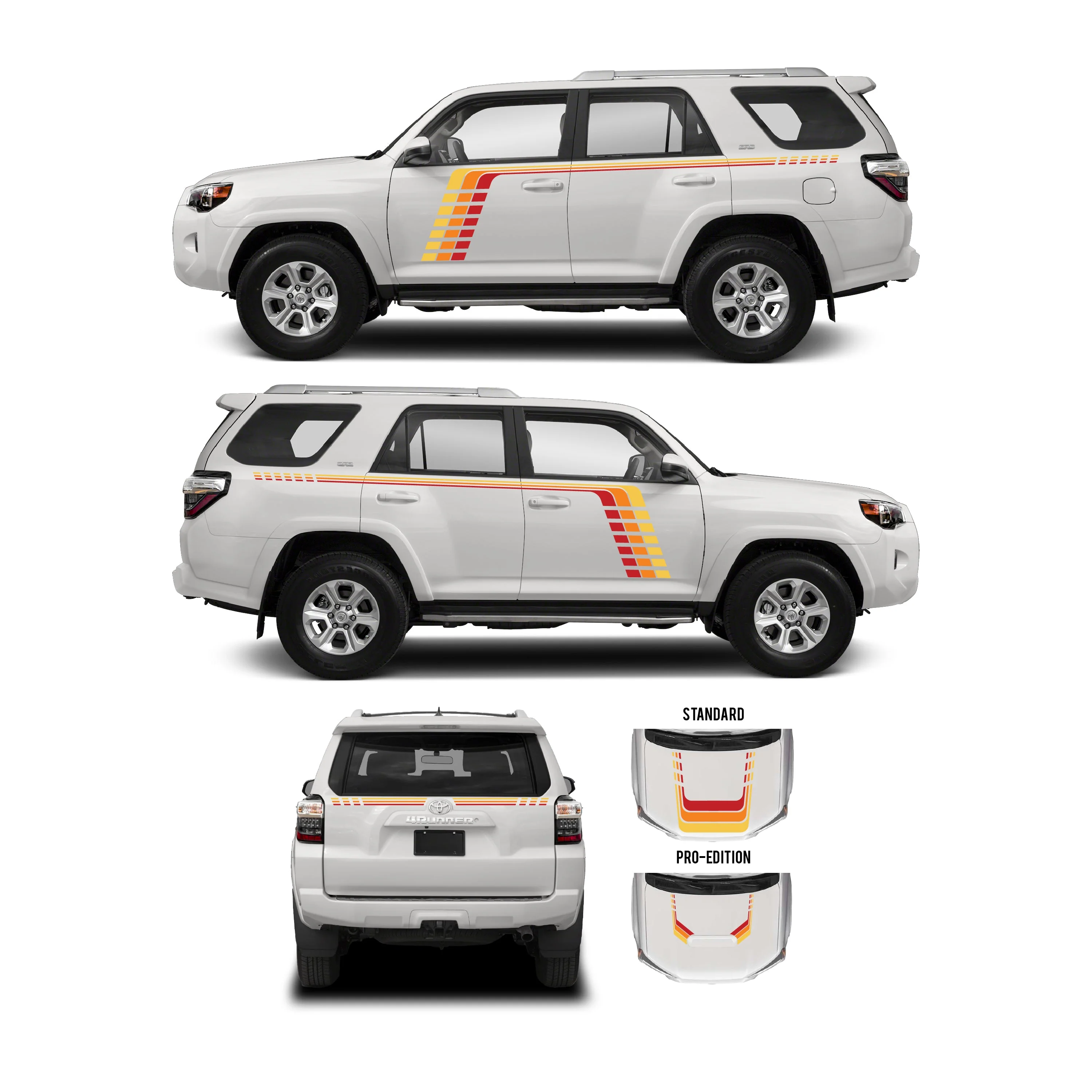 2010+ 4Runner Checkered Stripe Kit - Image 12