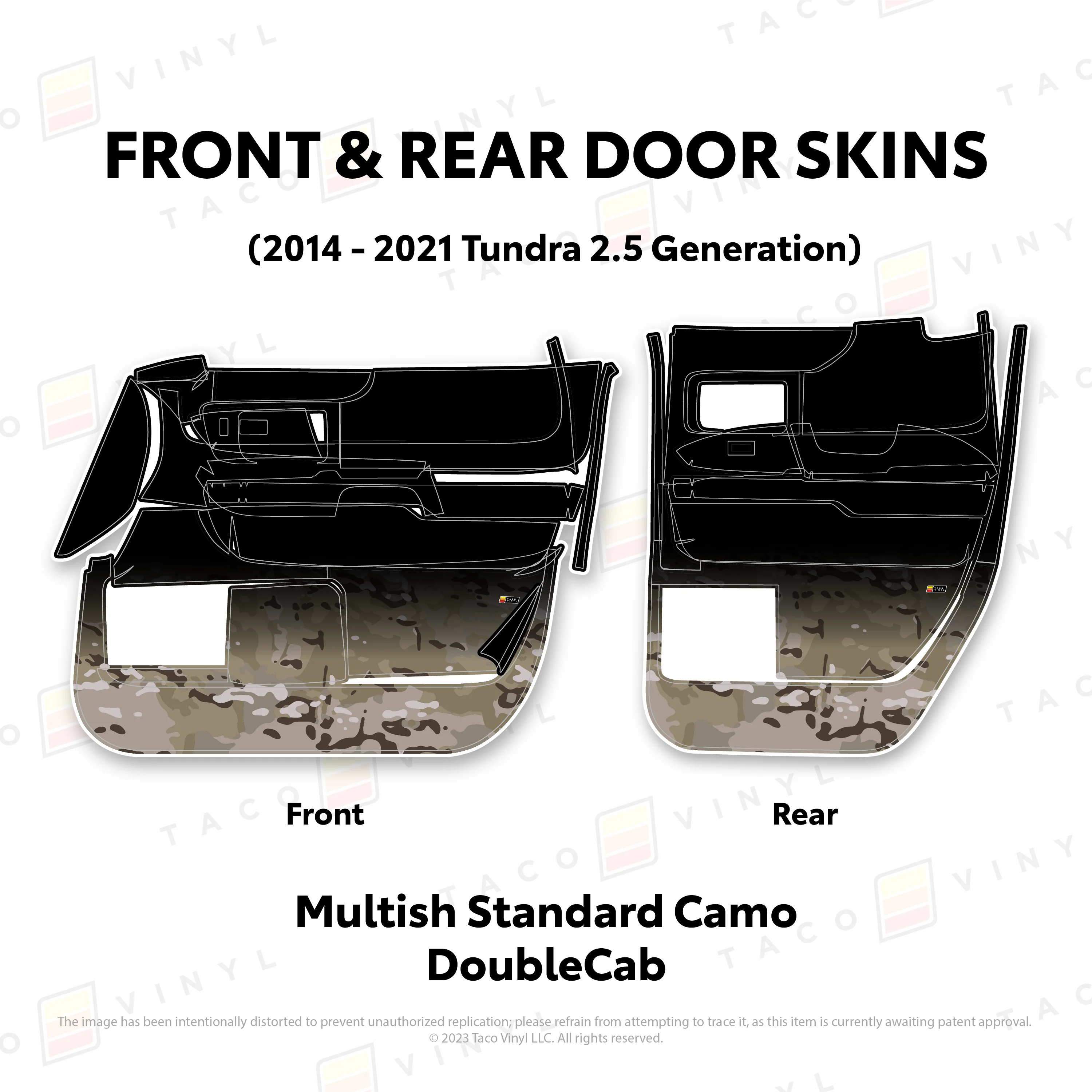 2014-21 Tundra Door Skins - Image 12