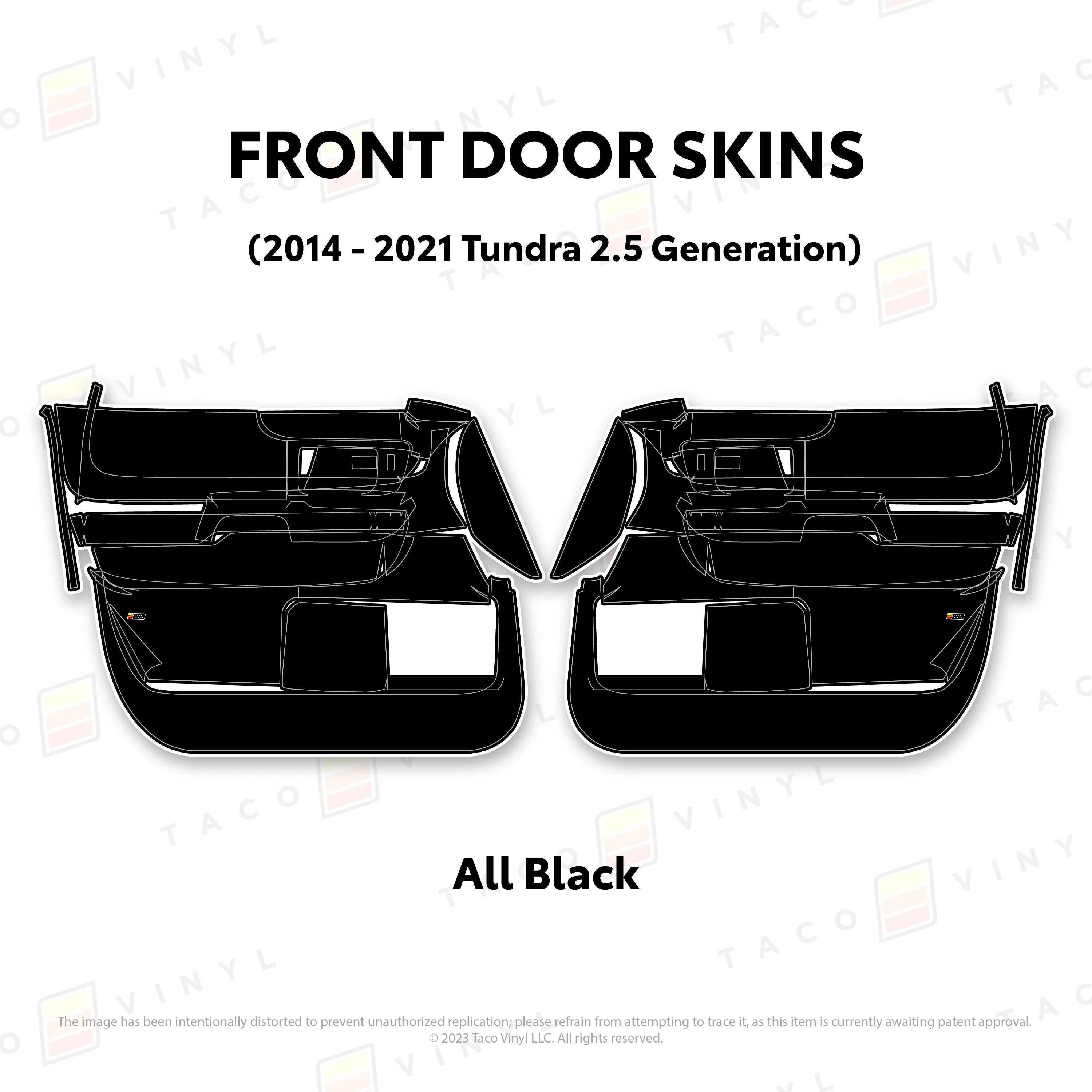 2014-21 Tundra Door Skins - Image 17