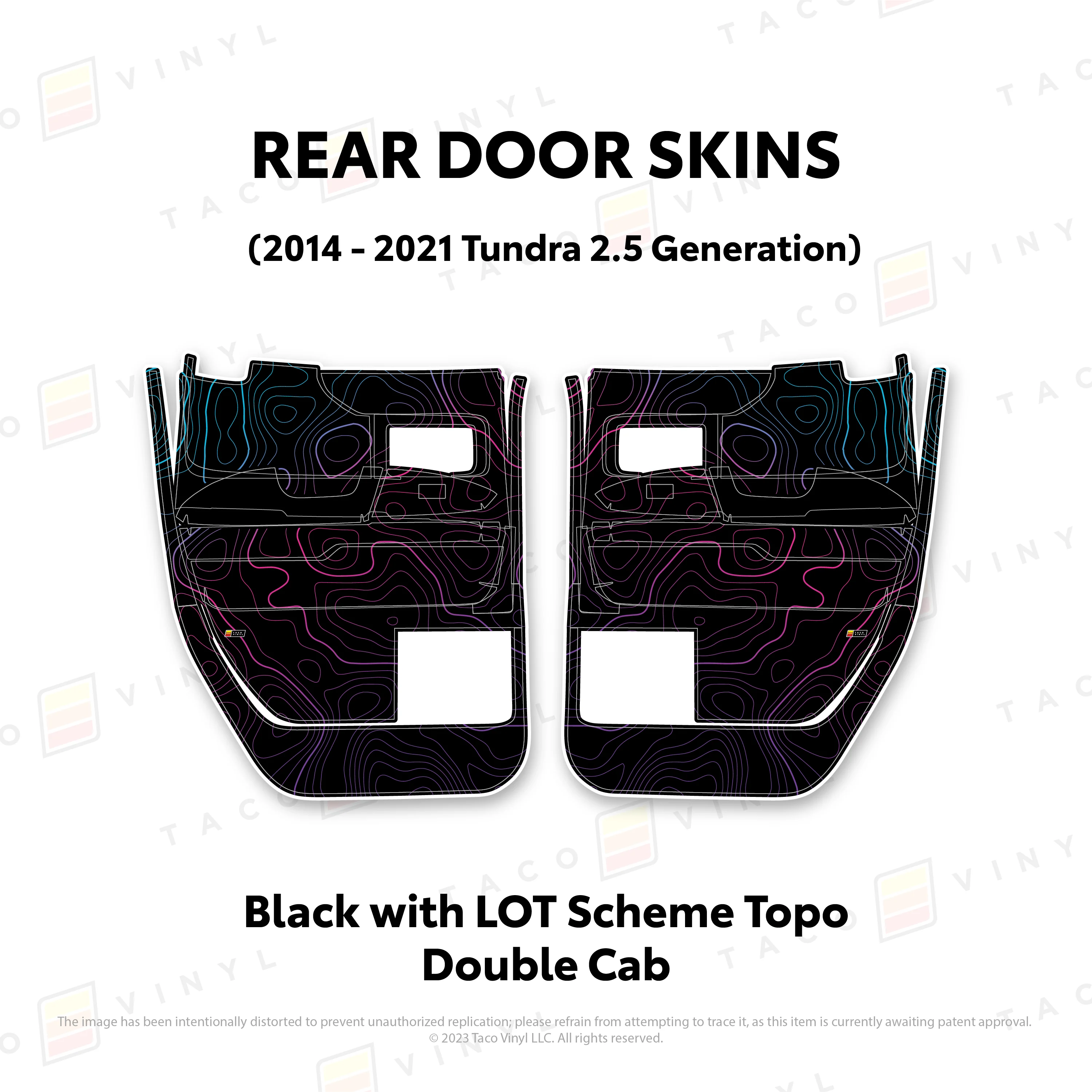 2014-21 Tundra Door Skins - Image 40