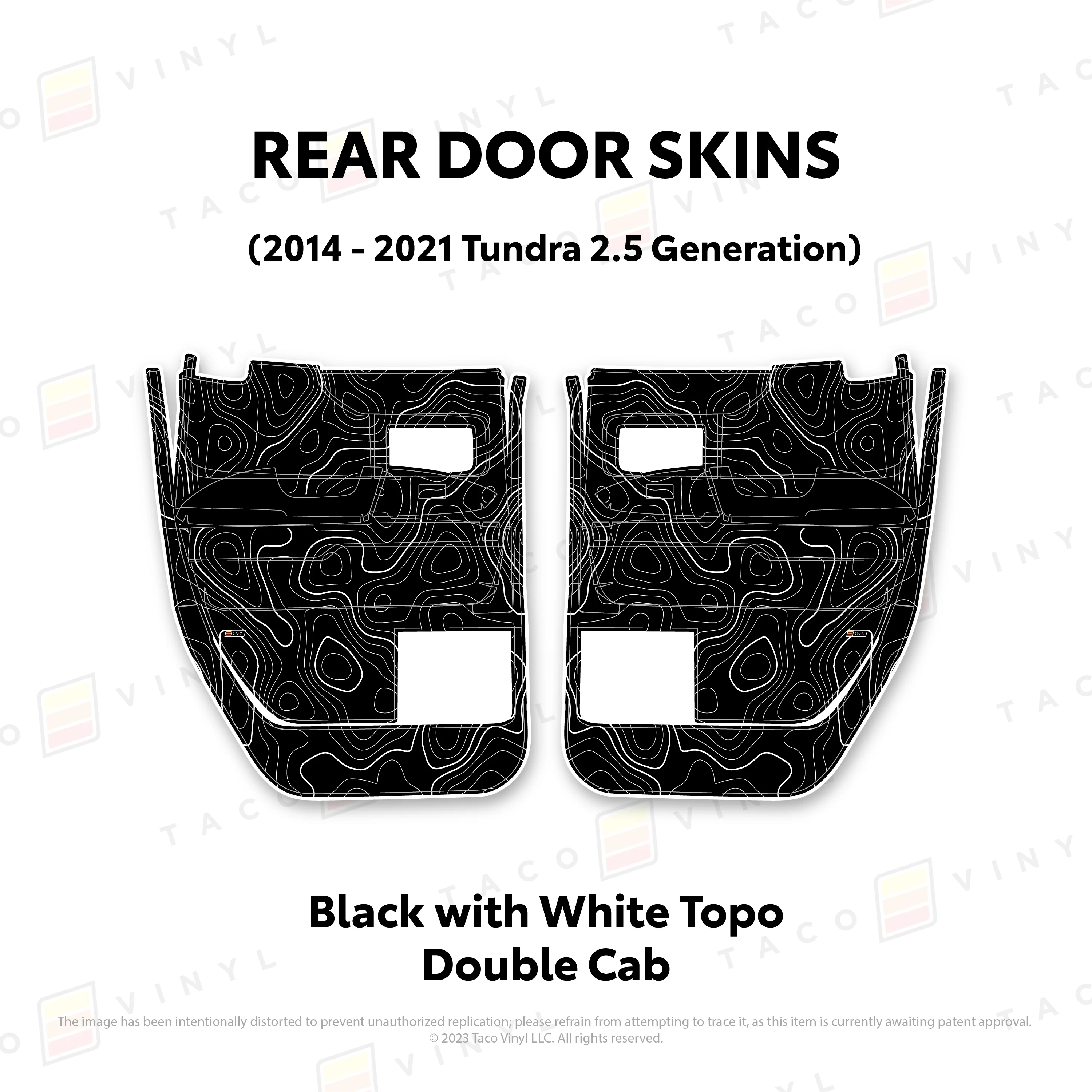 2014-21 Tundra Door Skins - Image 42