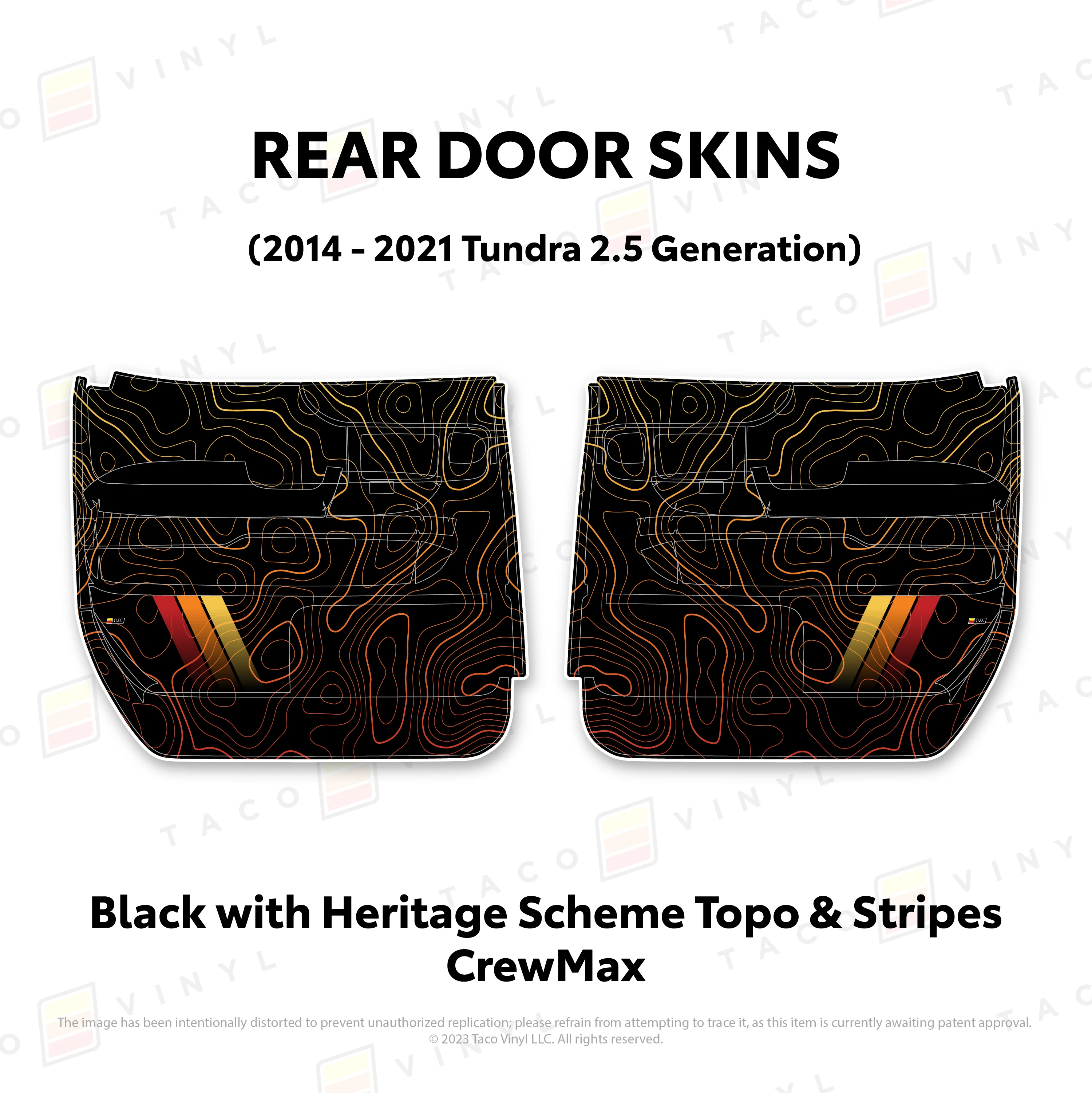 2014-21 Tundra Door Skins - Image 53