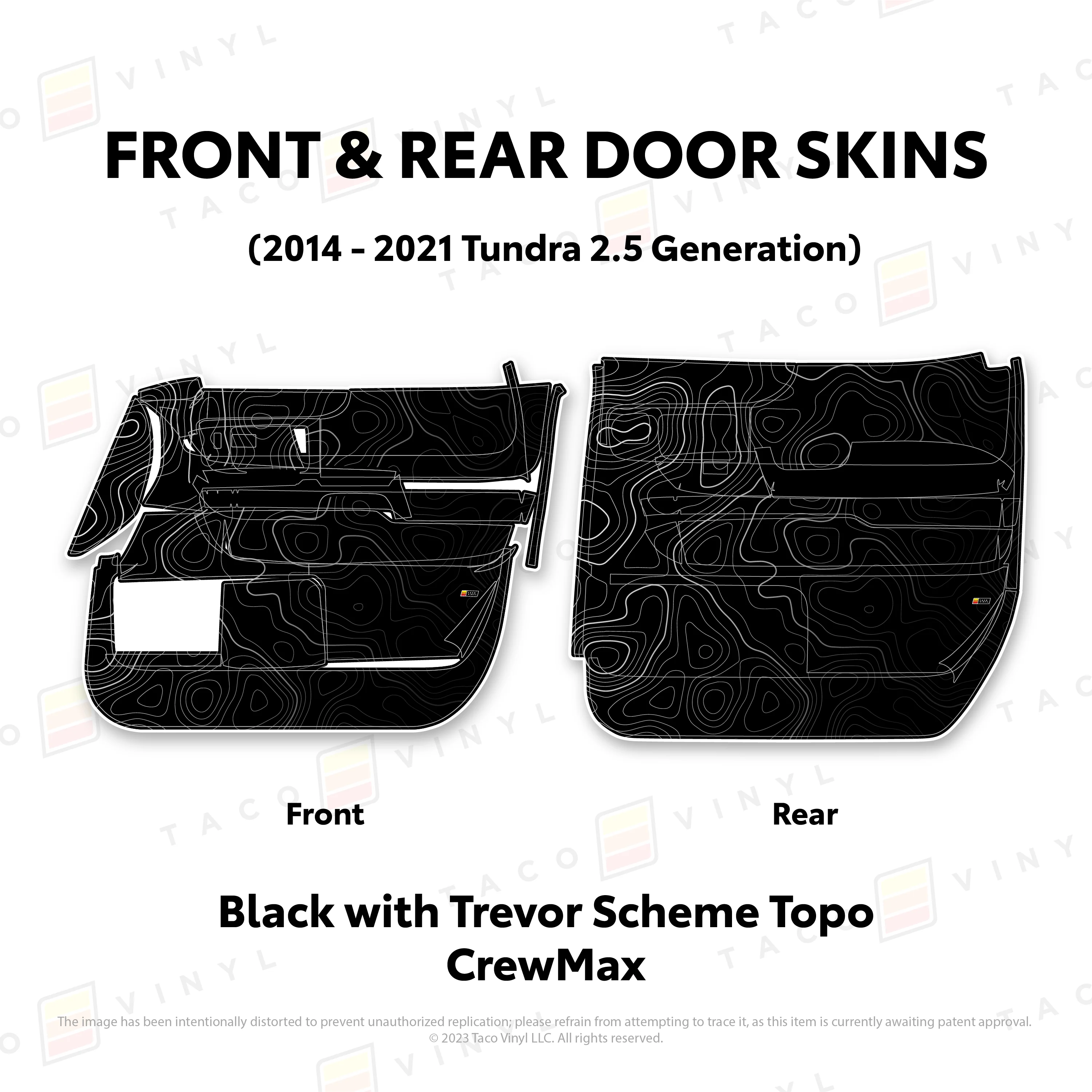 2014-21 Tundra Door Skins - Image 73