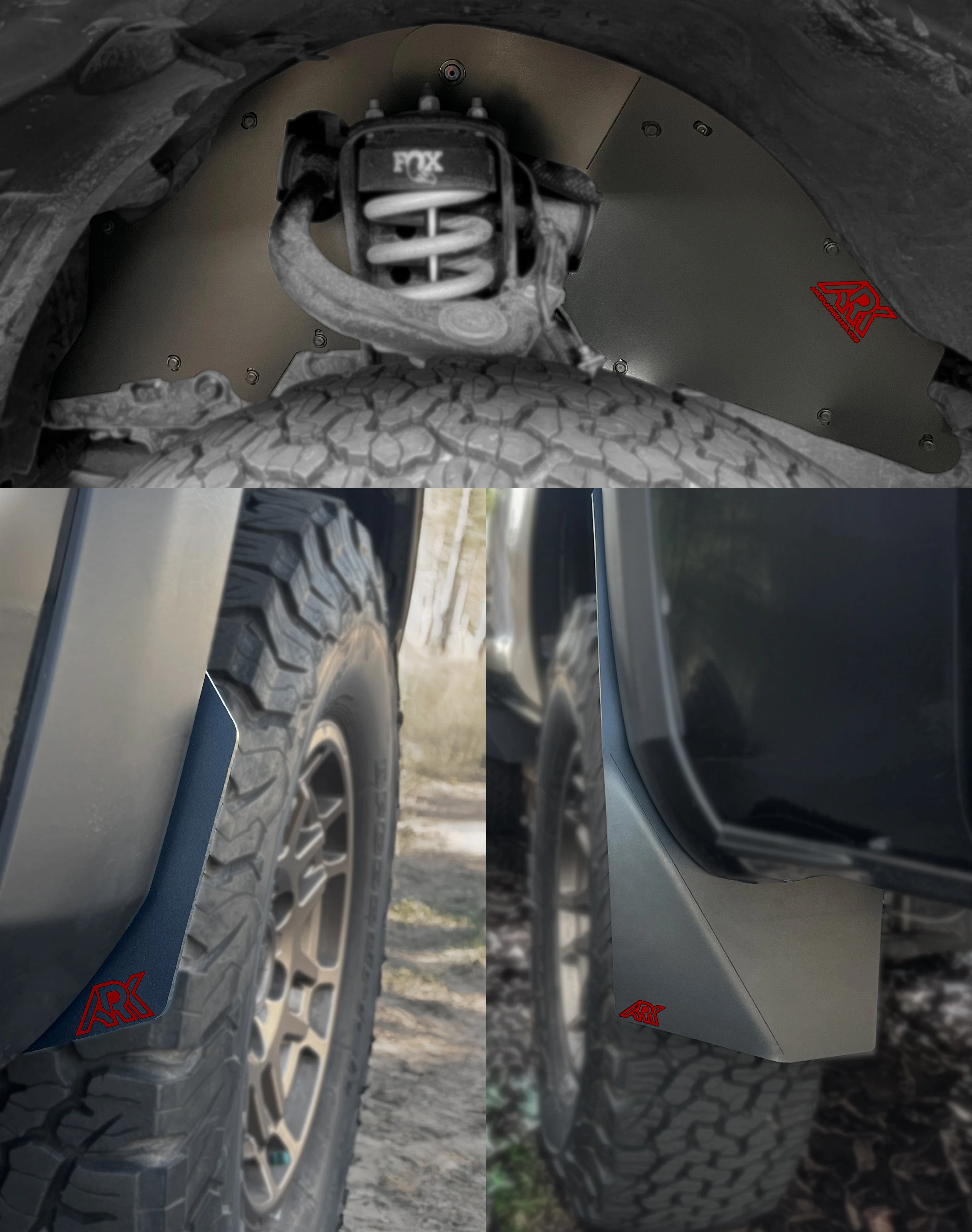 2016-2023 Toyota Tacoma TriXpoly Splash Guards & Mudflap Micros - Image 20