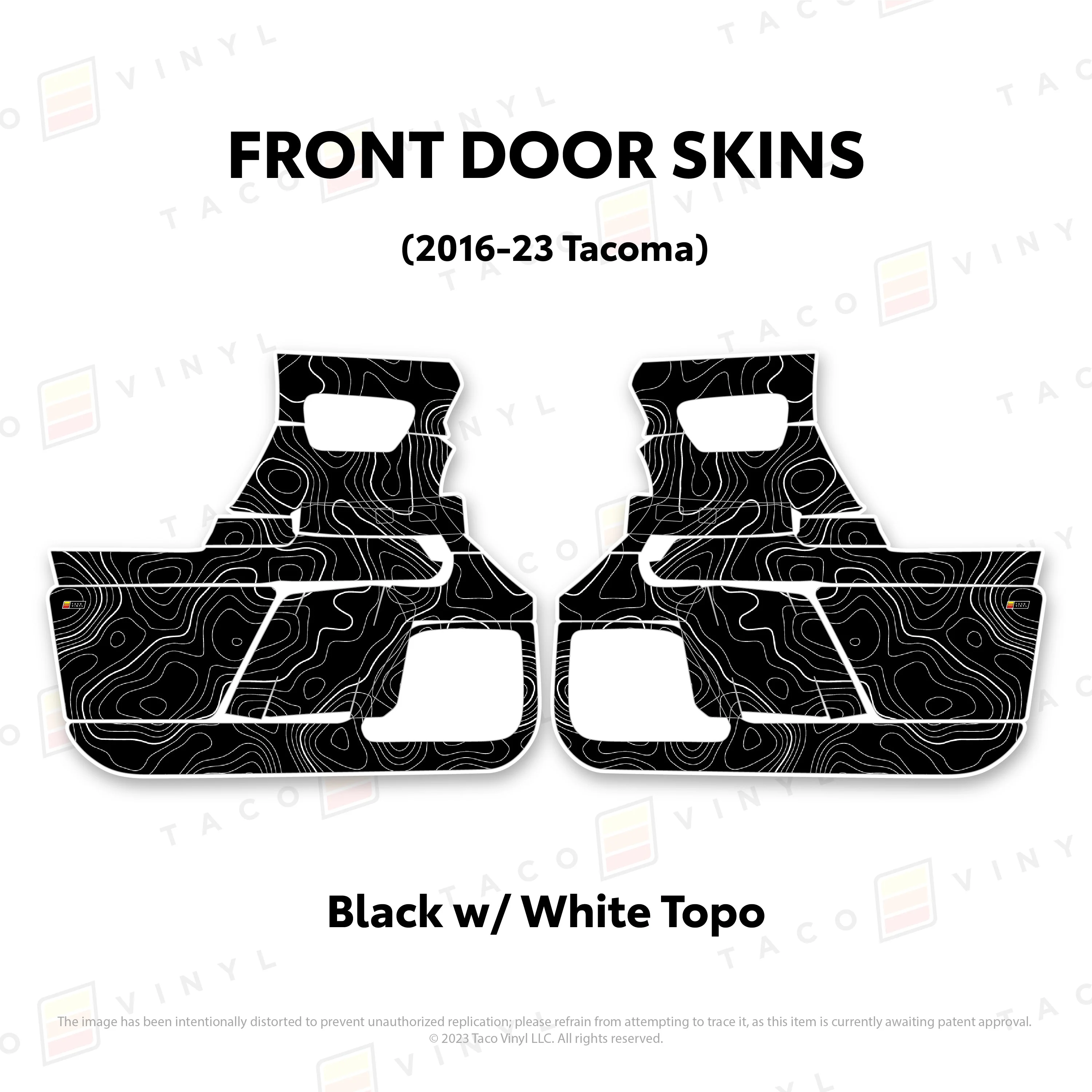 2016-23 Tacoma Door Skins - Image 25