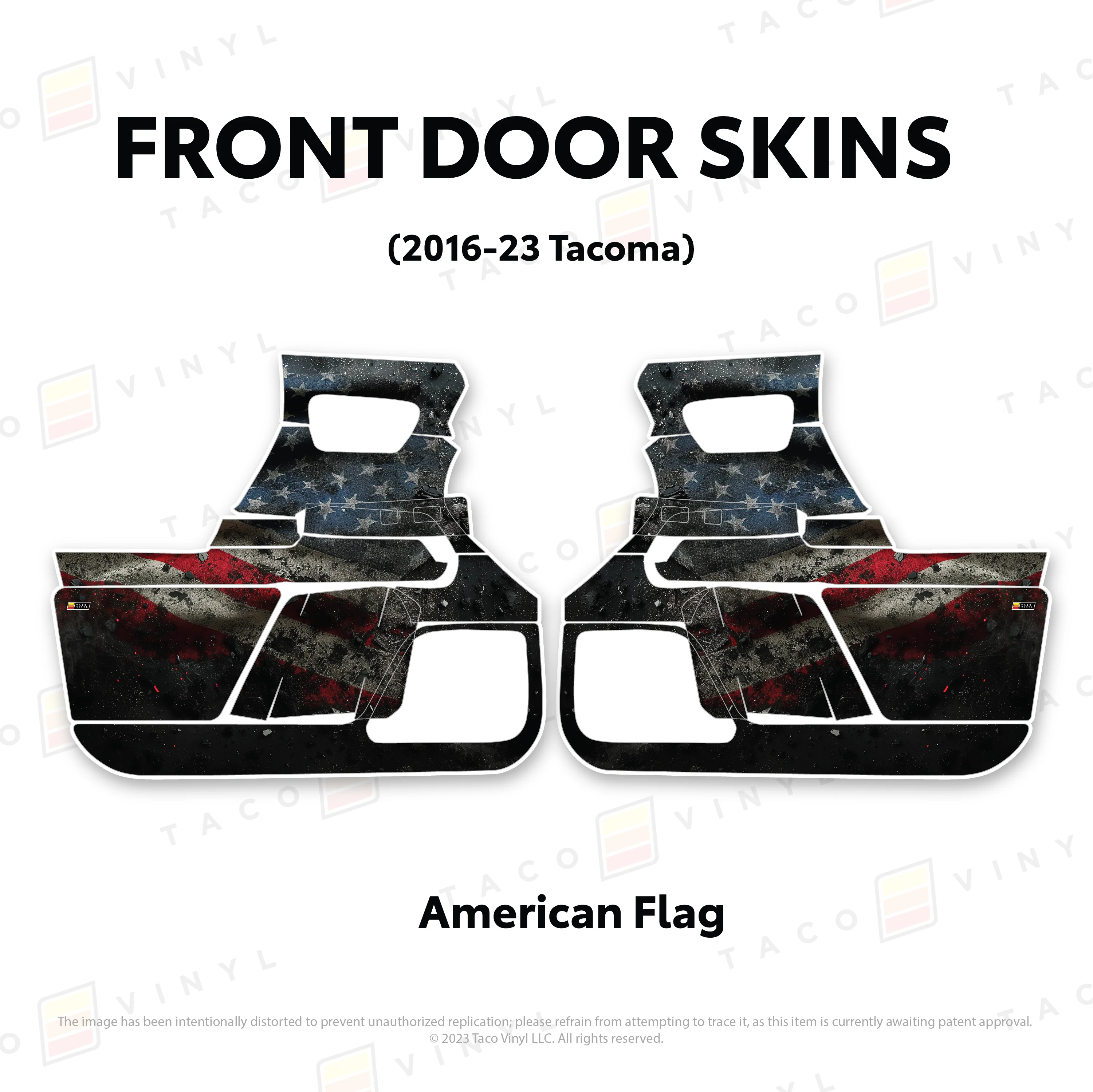 2016-23 Tacoma Door Skins - Image 31