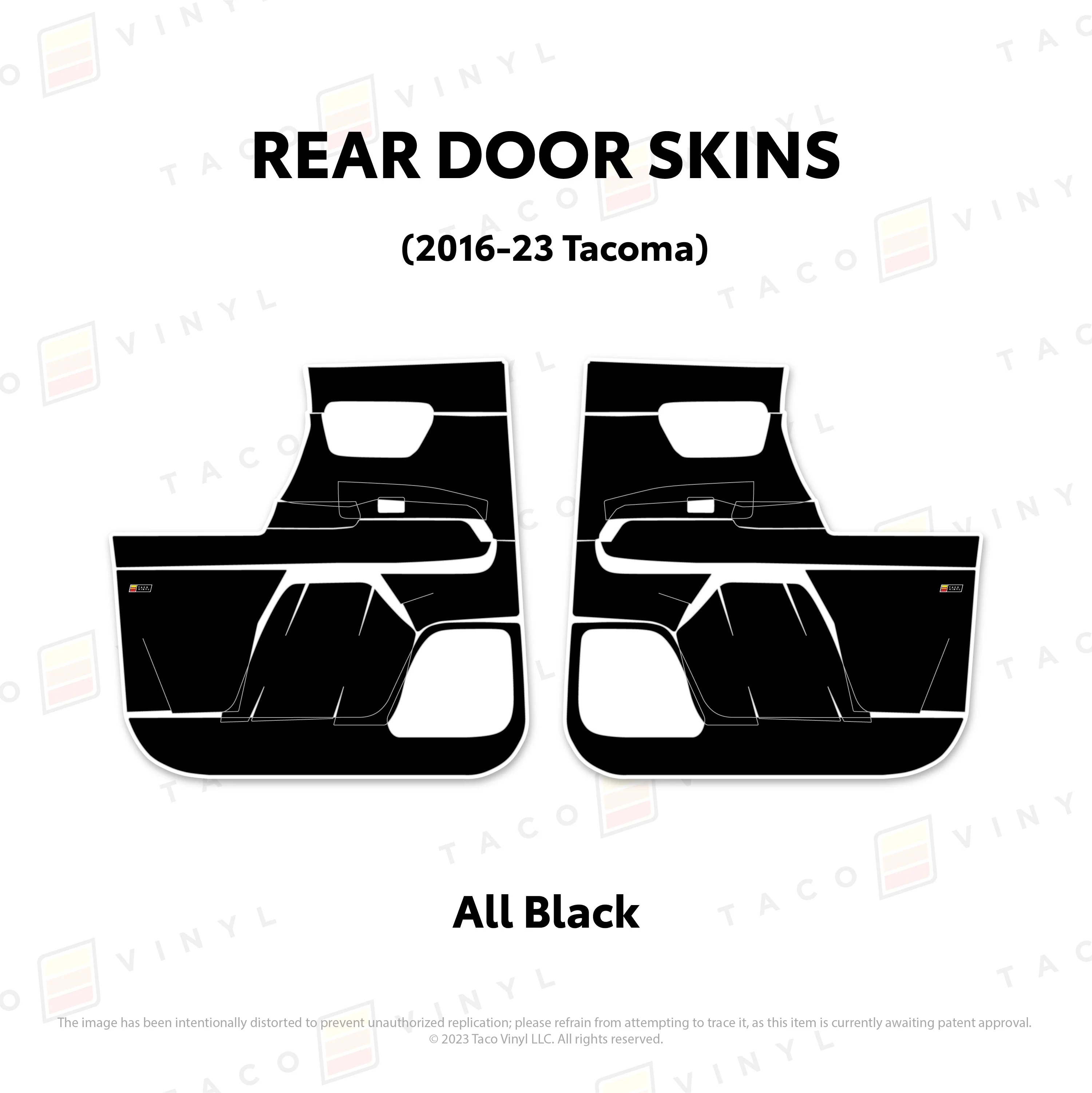 2016-23 Tacoma Door Skins - Image 33