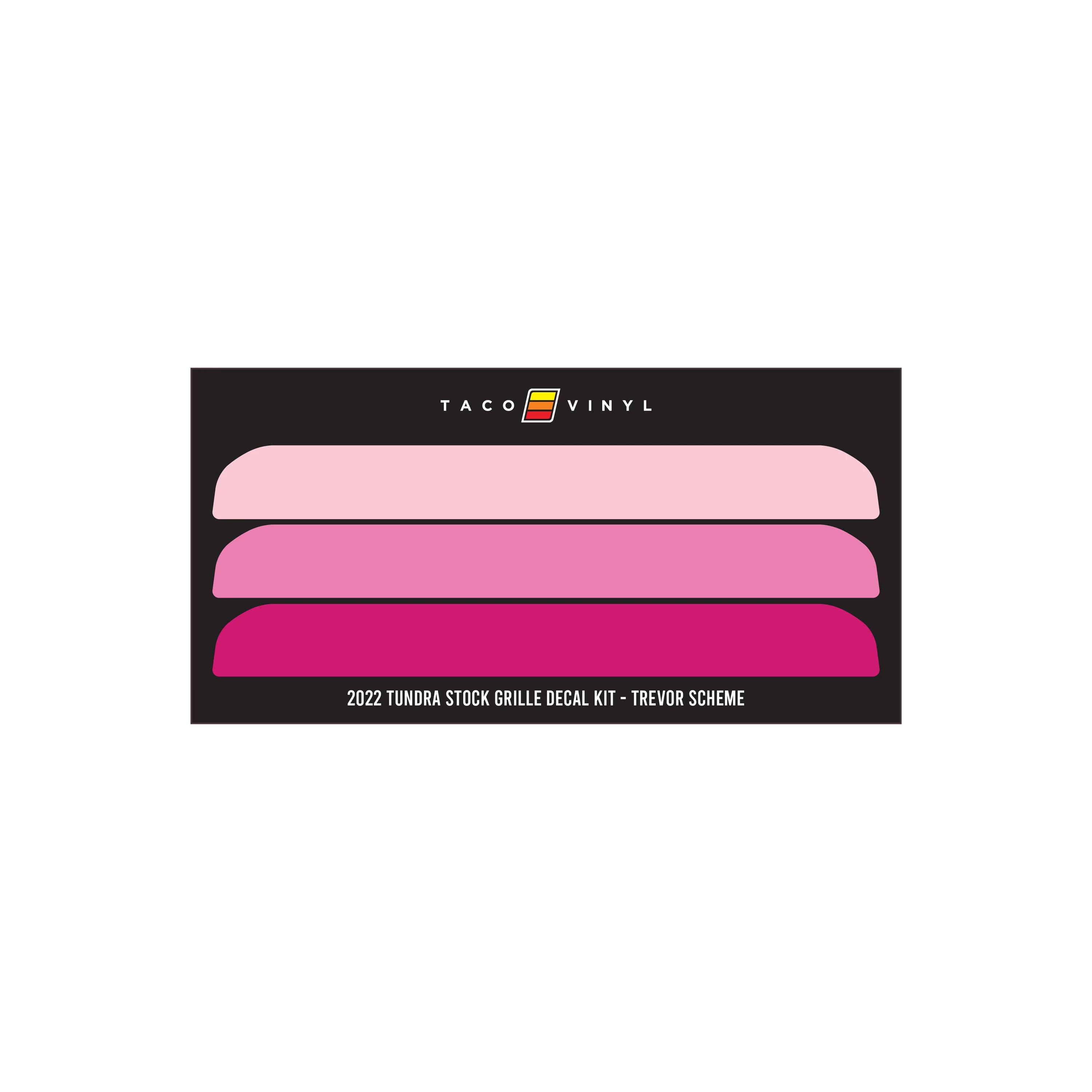 2022+ Tundra Offroad Grille Decal - Image 12