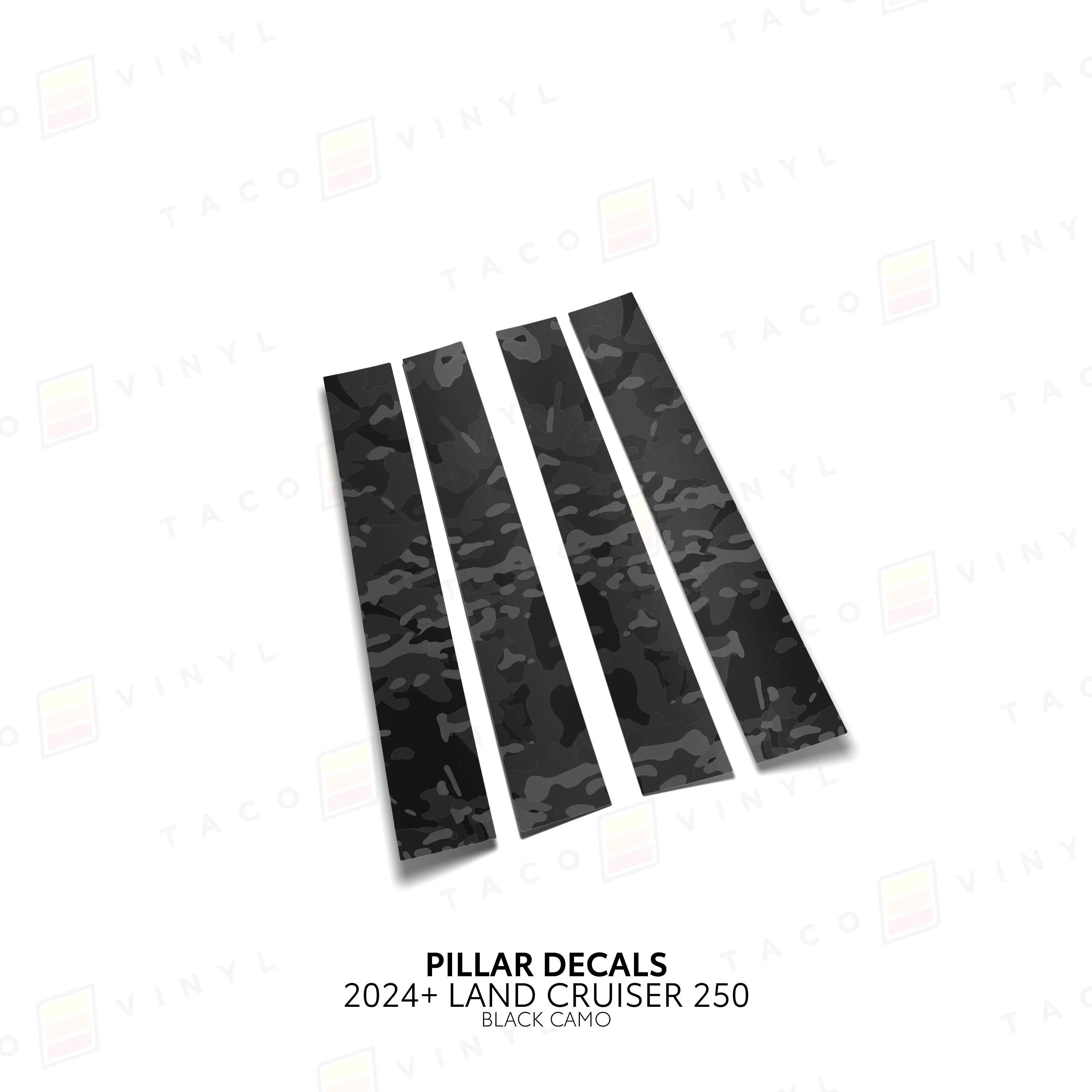 2024+ Land Cruiser 250 Door Pillar Decals - Image 42