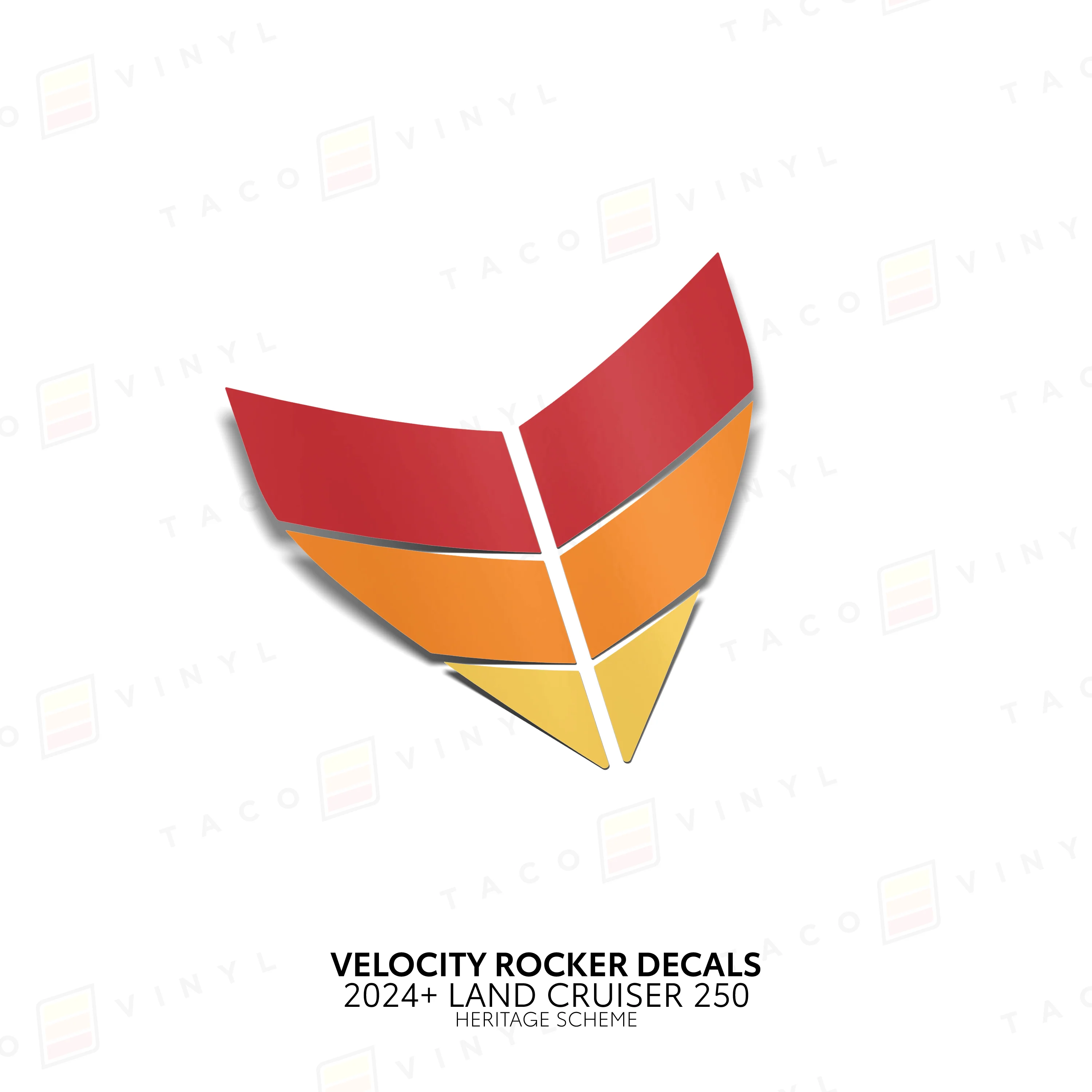 2024+ Land Cruiser 250 Velocity Lower Rocker Decals - Image 2