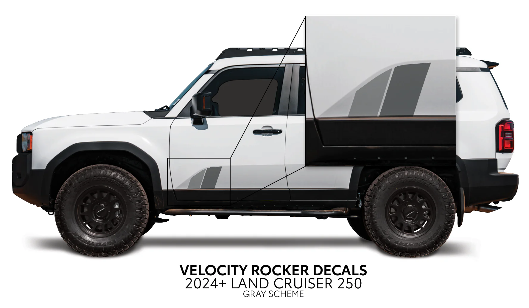 2024+ Land Cruiser 250 Velocity Lower Rocker Decals - Image 25