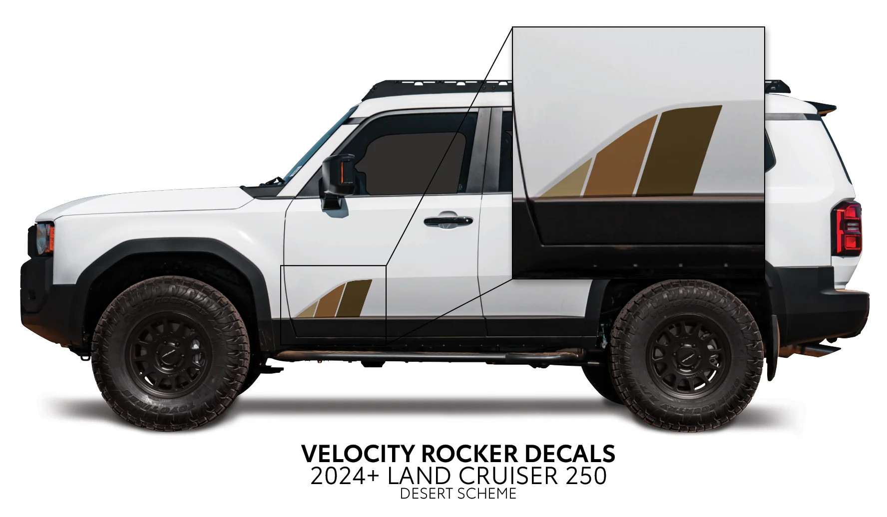 2024+ Land Cruiser 250 Velocity Lower Rocker Decals - Image 27