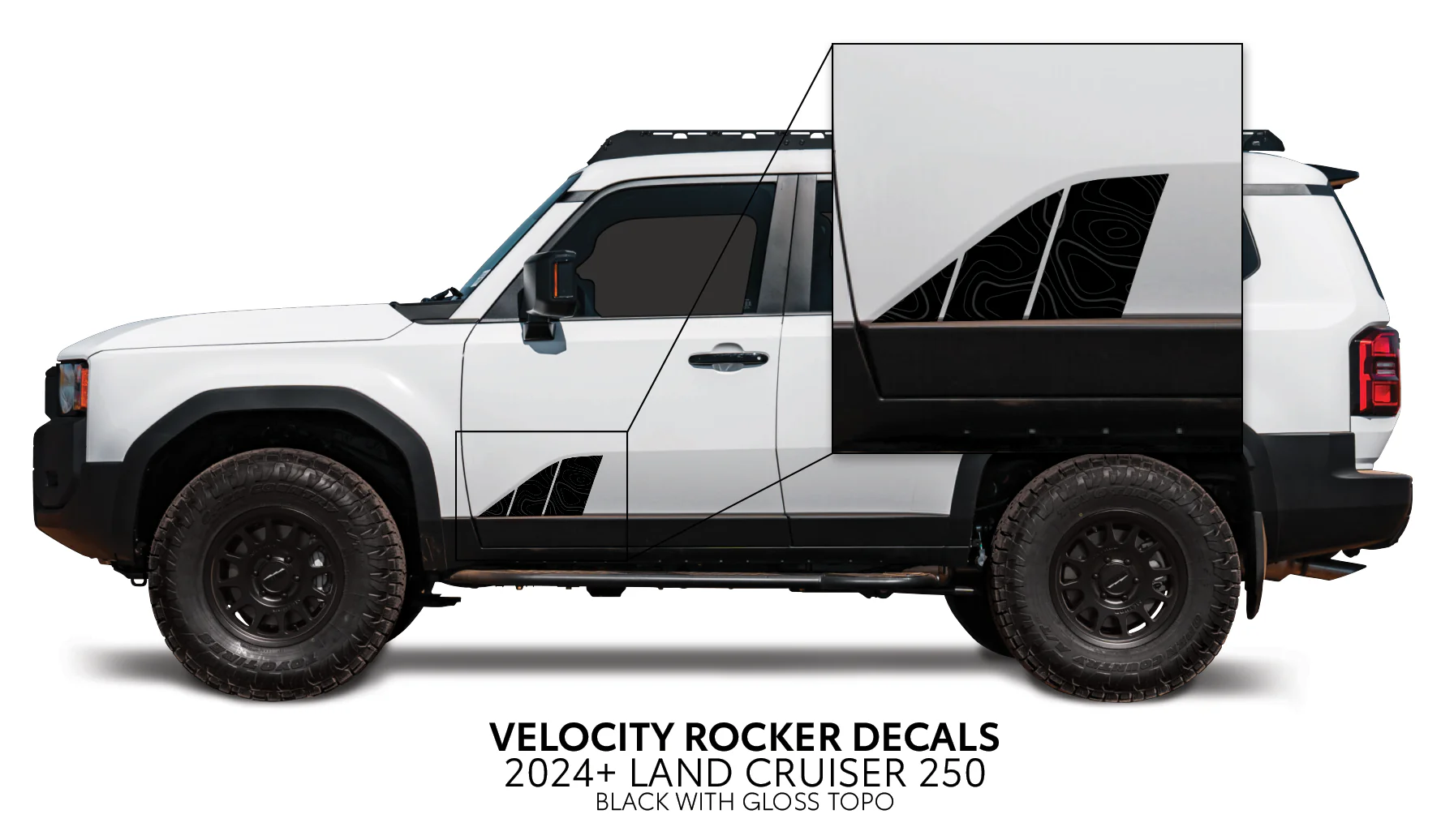 2024+ Land Cruiser 250 Velocity Lower Rocker Decals - Image 41