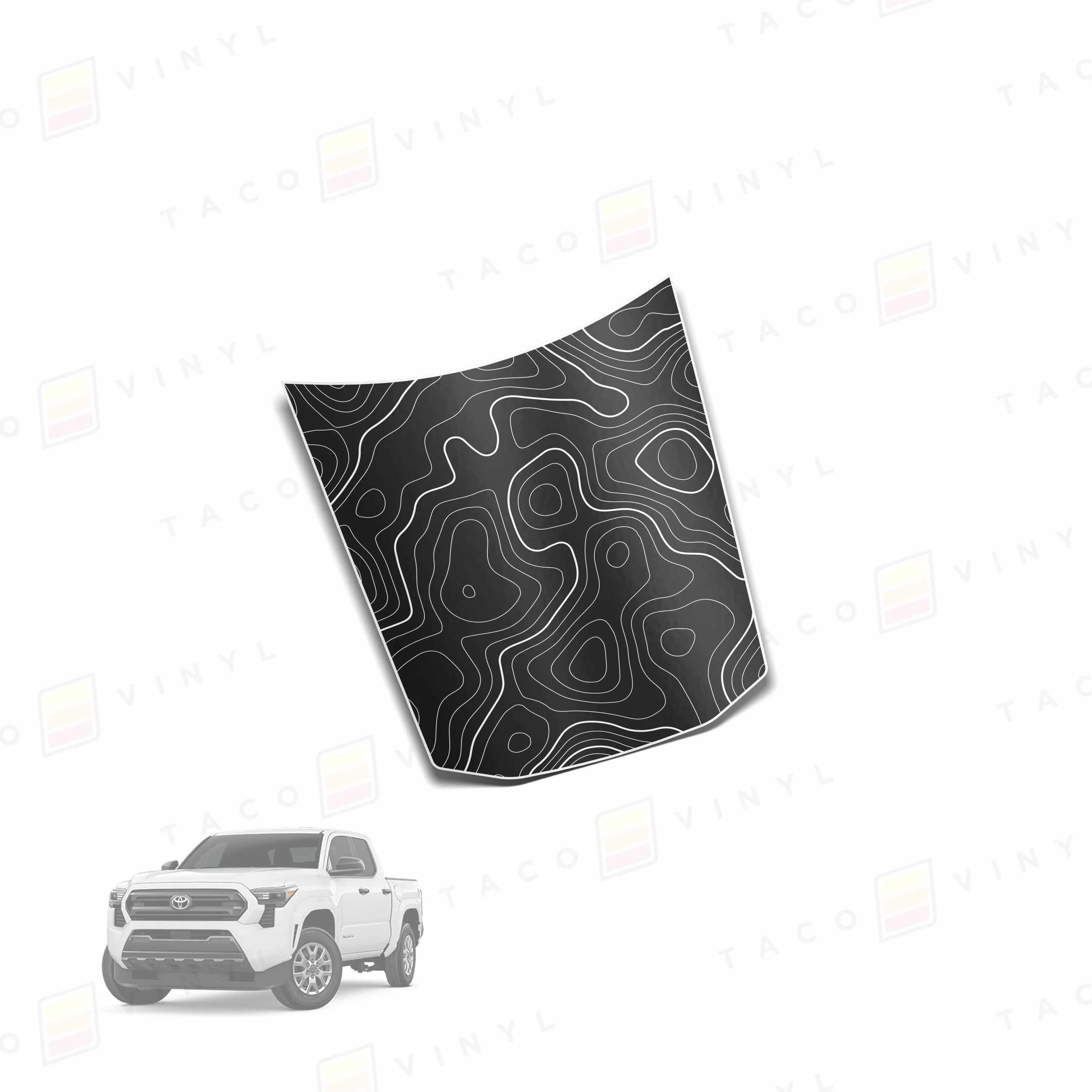 2024+ Tacoma Center Hood Stamp - Image 5