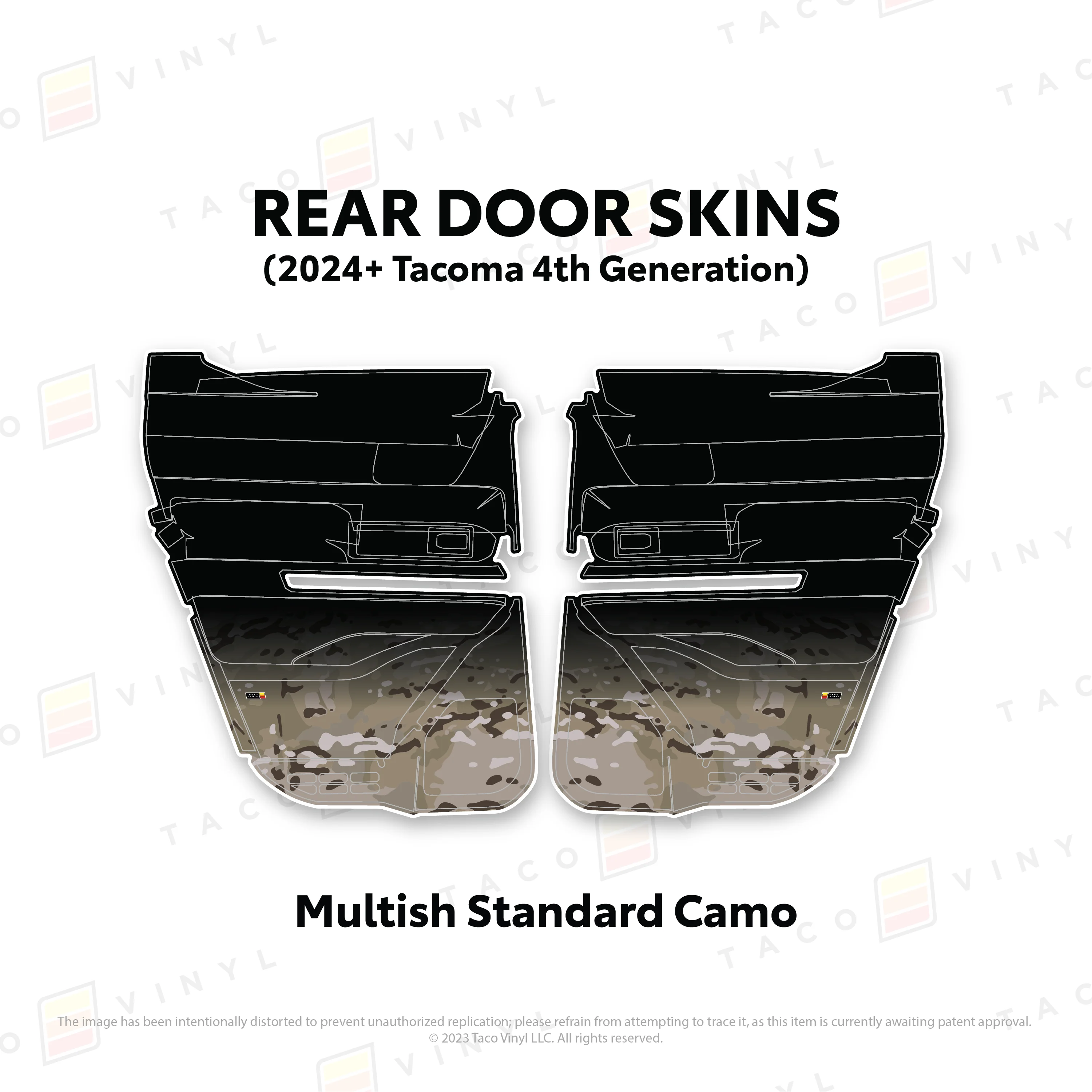 2024+ Tacoma Door Skins - Image 102