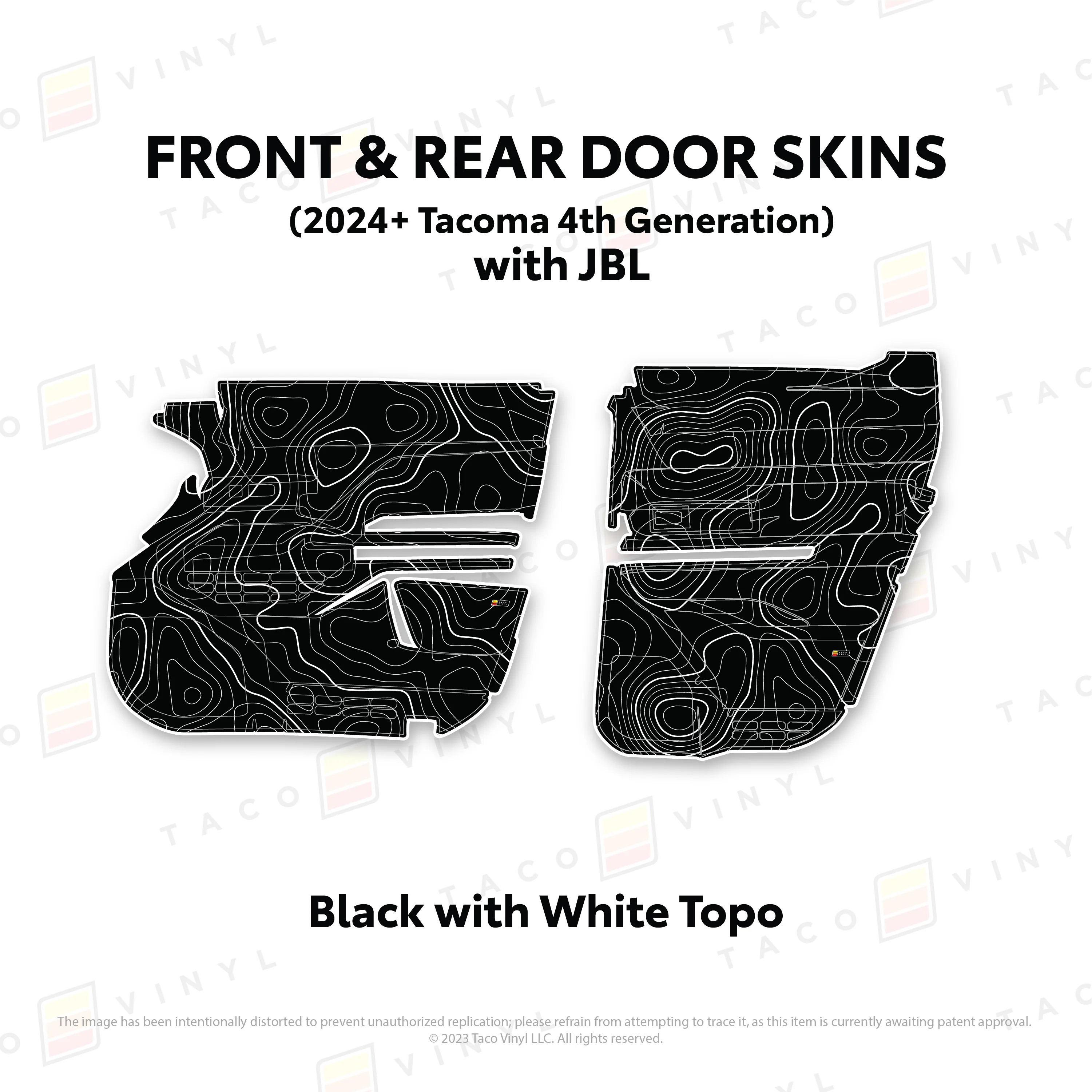 2024+ Tacoma Door Skins - Image 42