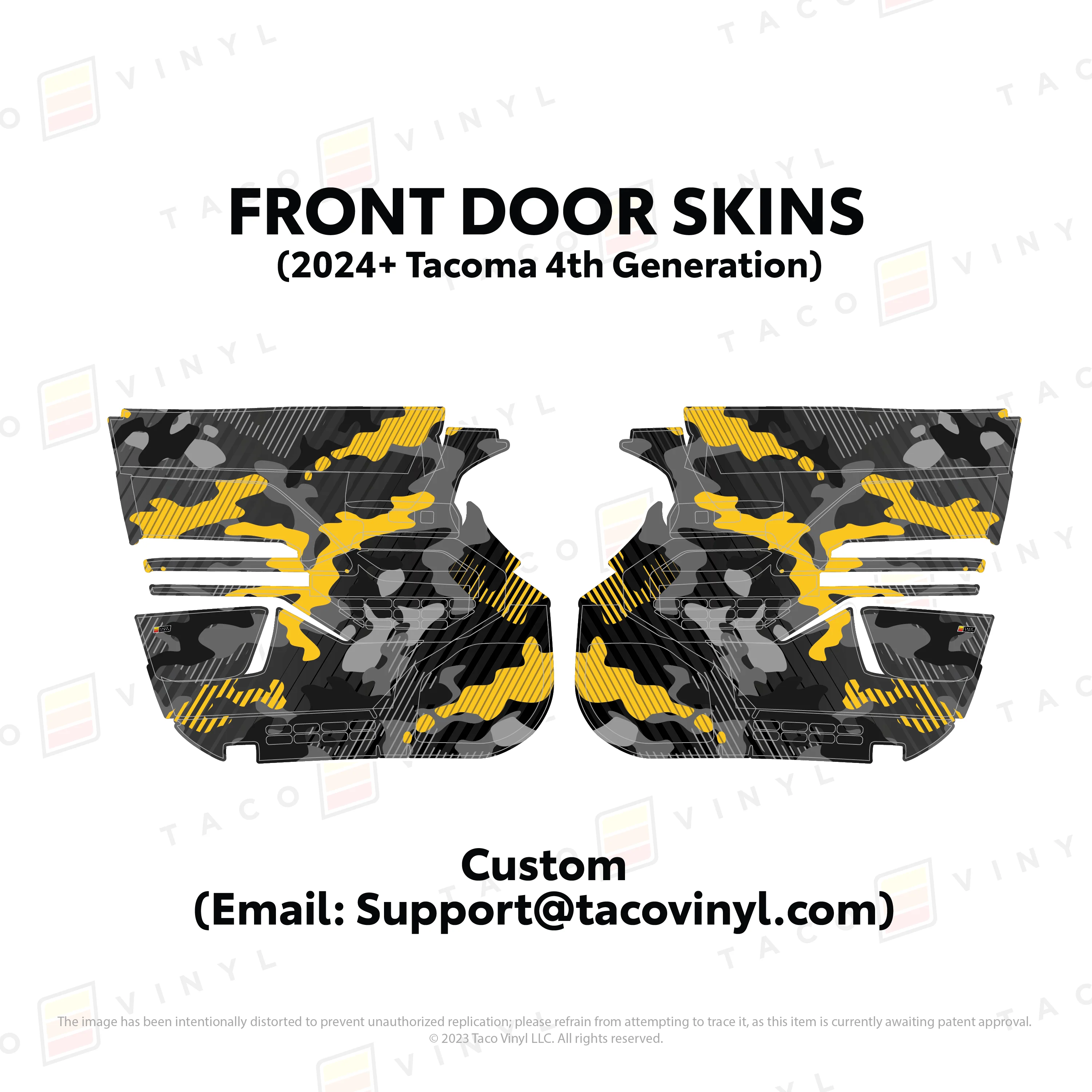 2024+ Tacoma Door Skins - Image 80