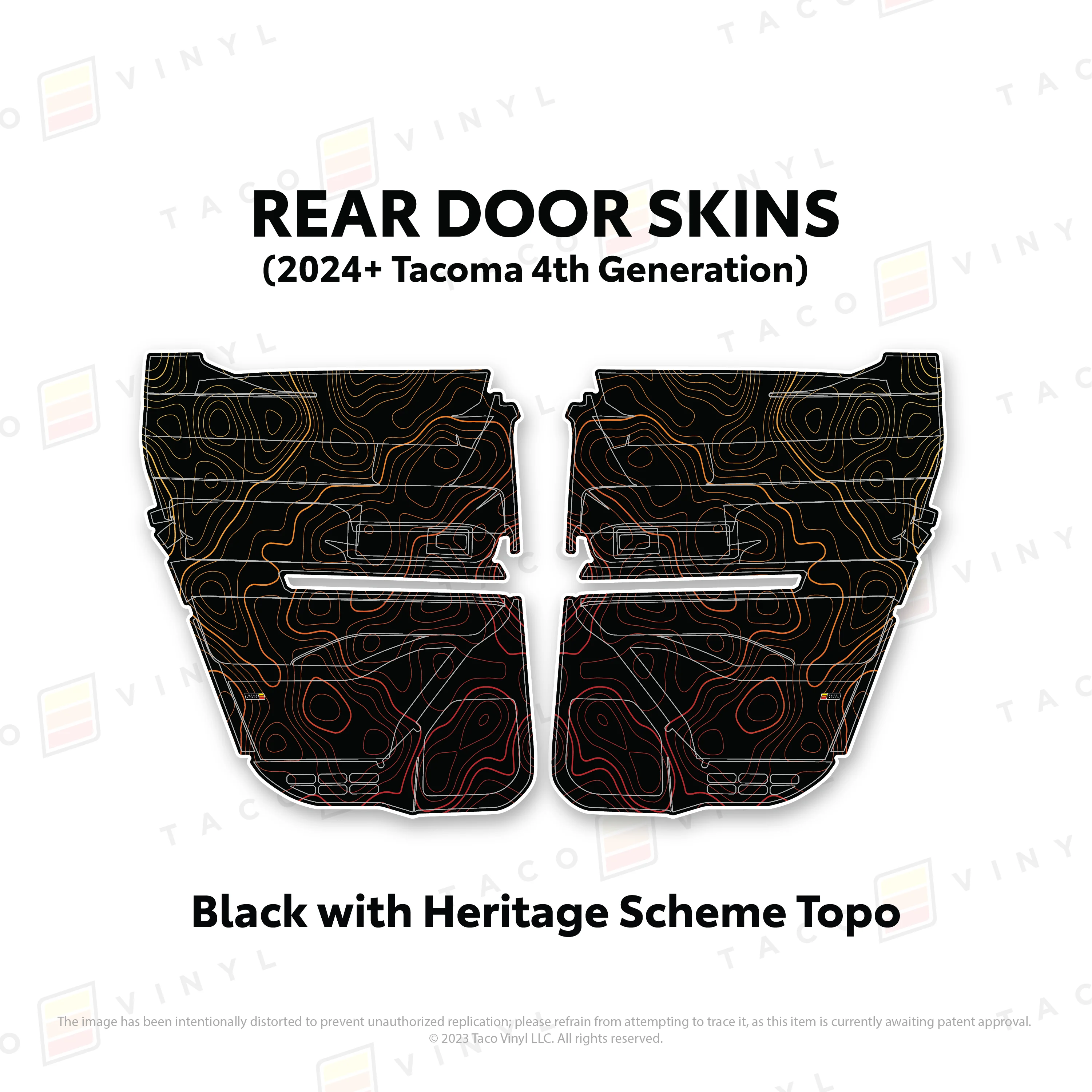 2024+ Tacoma Door Skins - Image 91