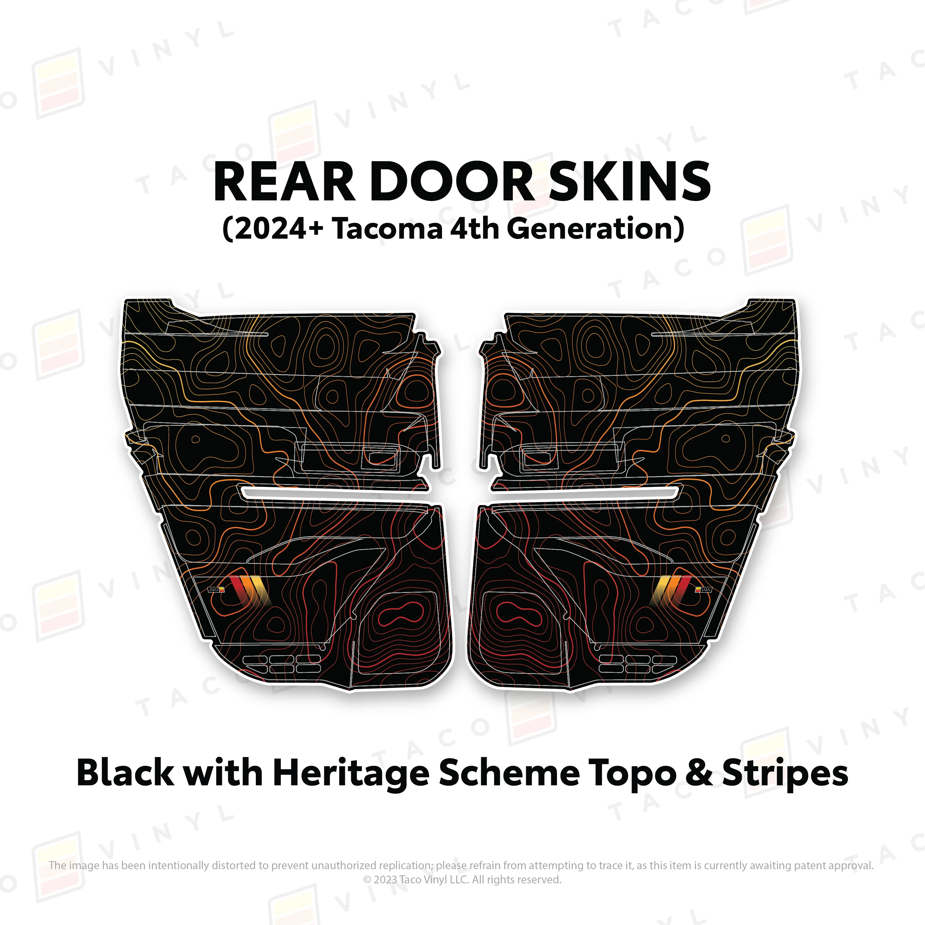 2024+ Tacoma Door Skins - Image 92