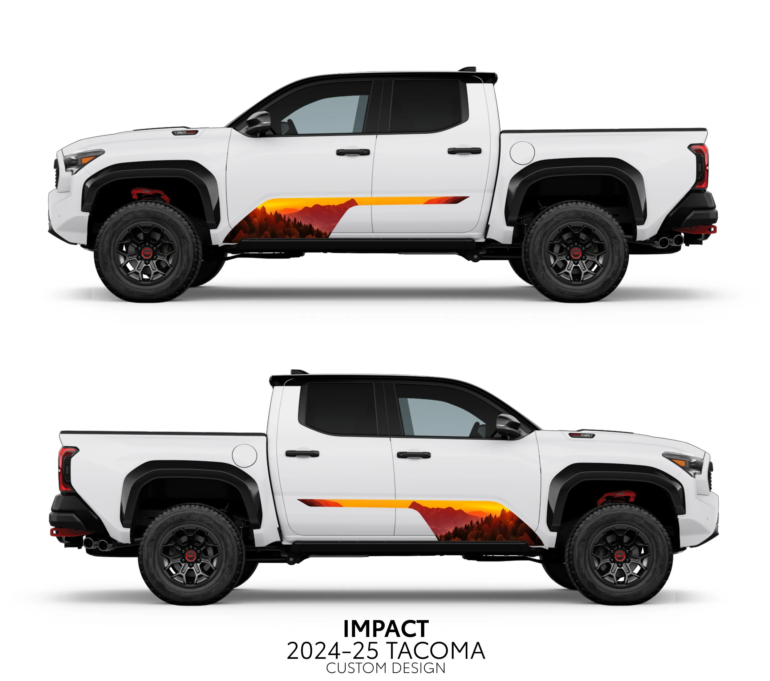 2024+ Tacoma Impact Rocker Panel Decal Kit - Image 11