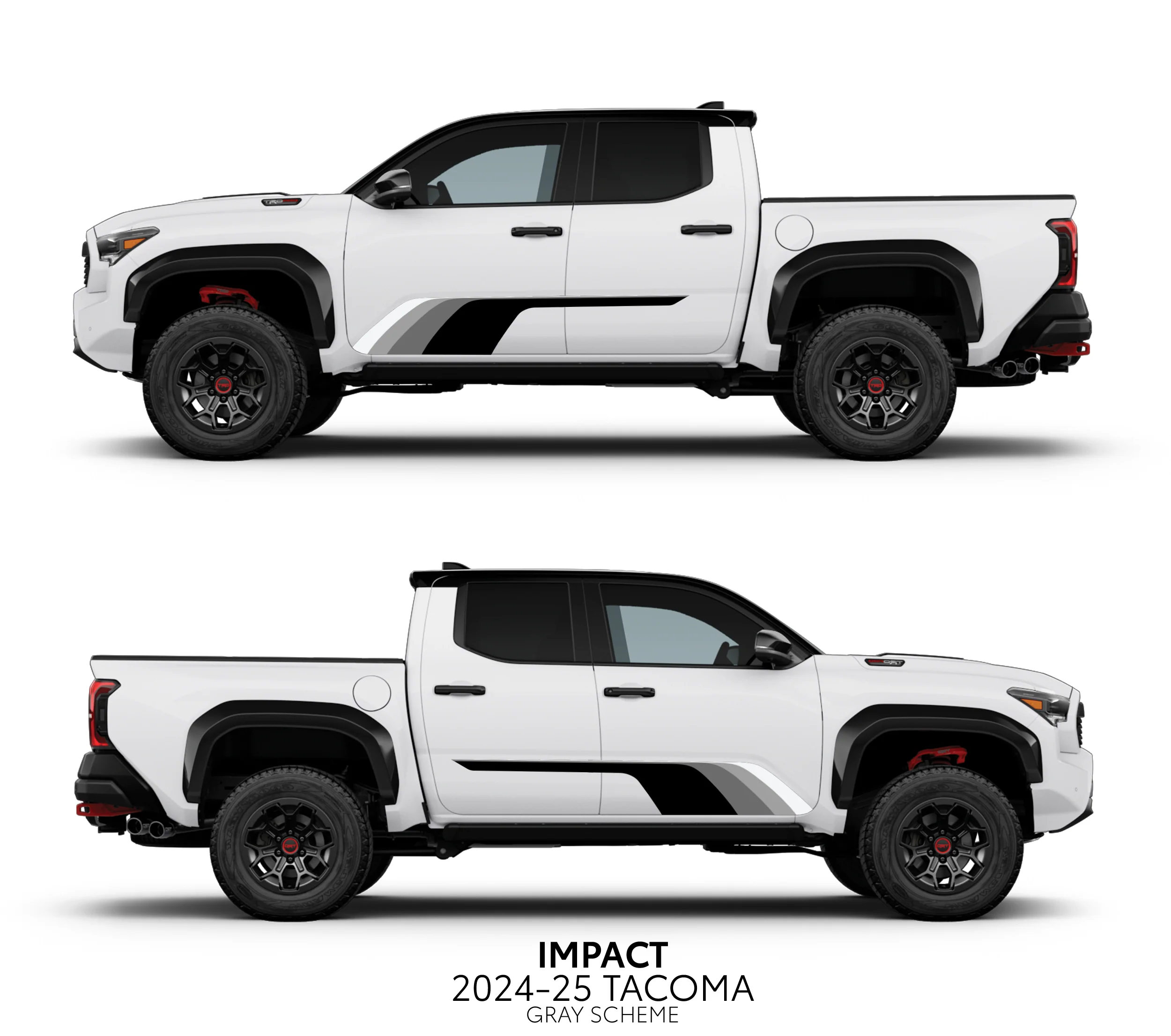 2024+ Tacoma Impact Rocker Panel Decal Kit - Image 6