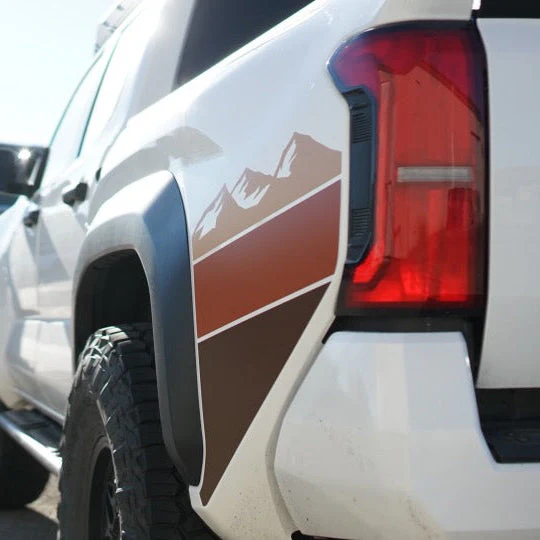 2024+ Tacoma Lower Bedside Decals - Designed - Image 21