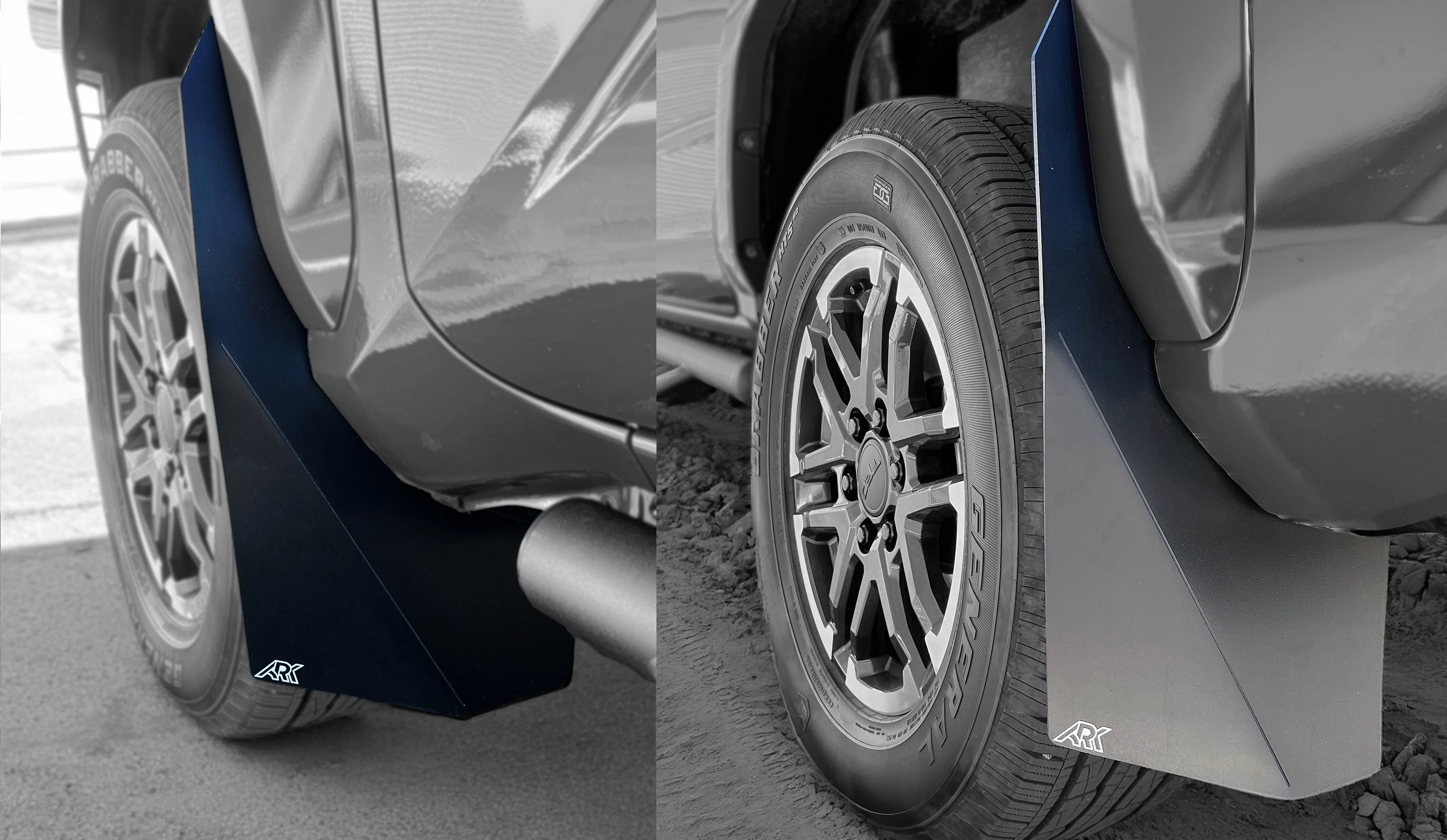 2024+ Toyota Tacoma TriXpoly Splash Guards & Mudflap Micros - Image 54