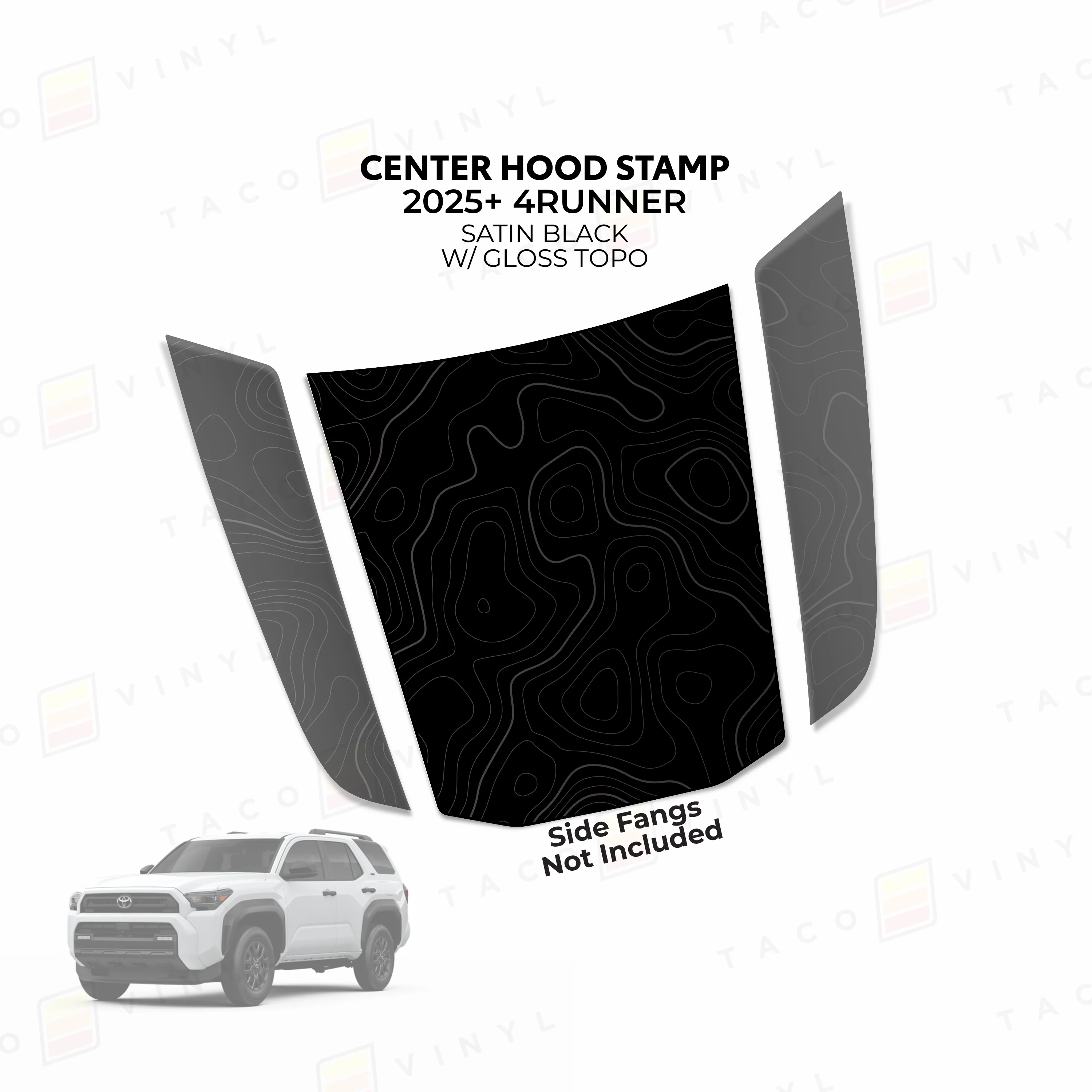2025+ 4Runner Apex Center Hood Stamp - Image 4