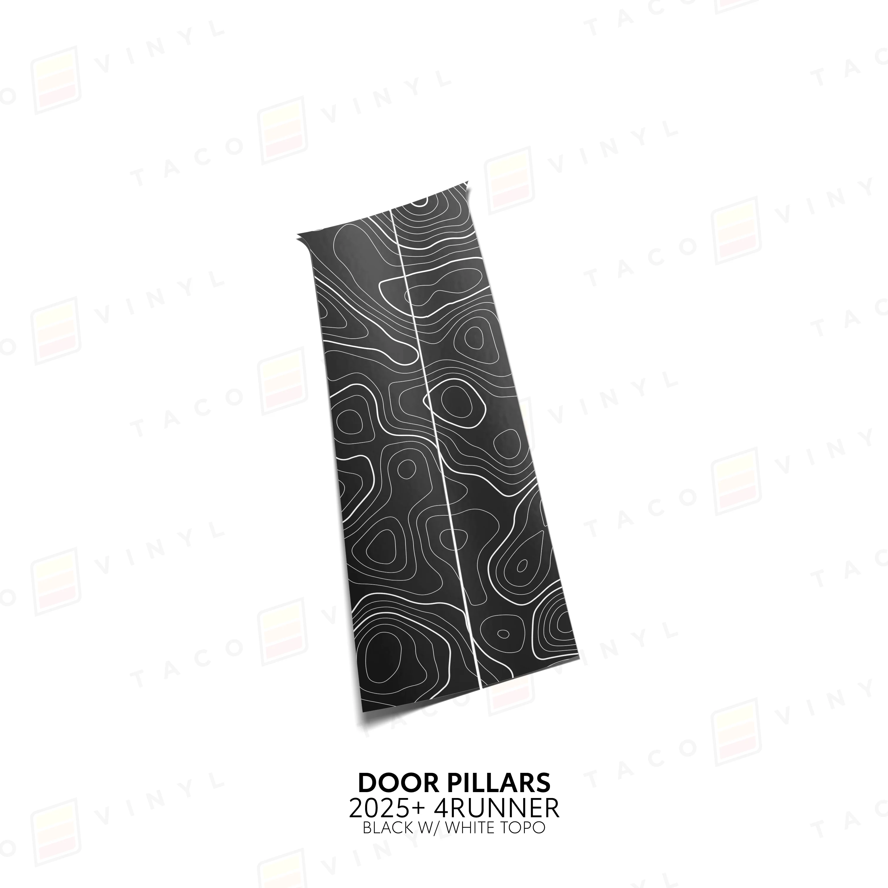 2025+ 4Runner Door Pillar Decals - Image 10