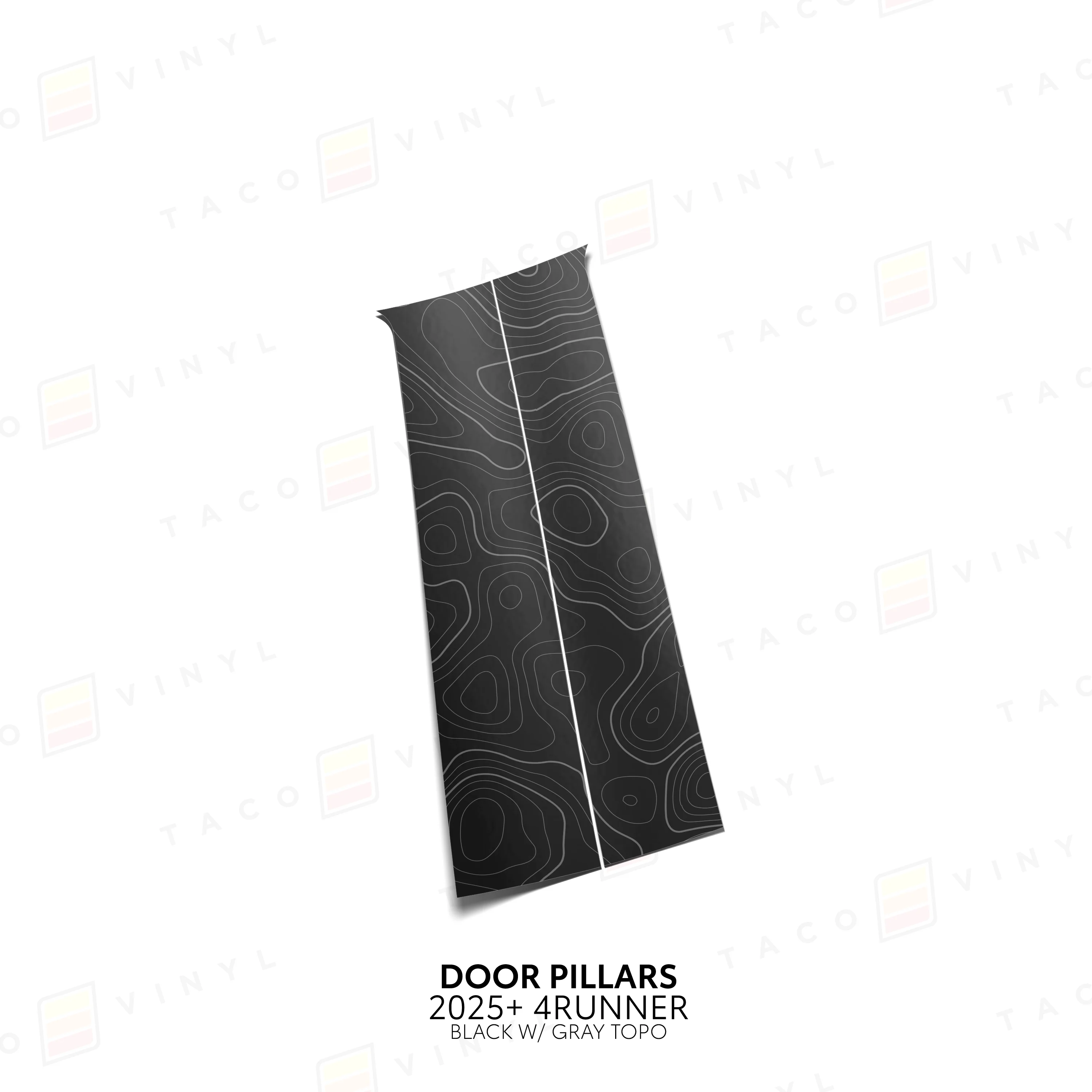 2025+ 4Runner Door Pillar Decals - Image 5